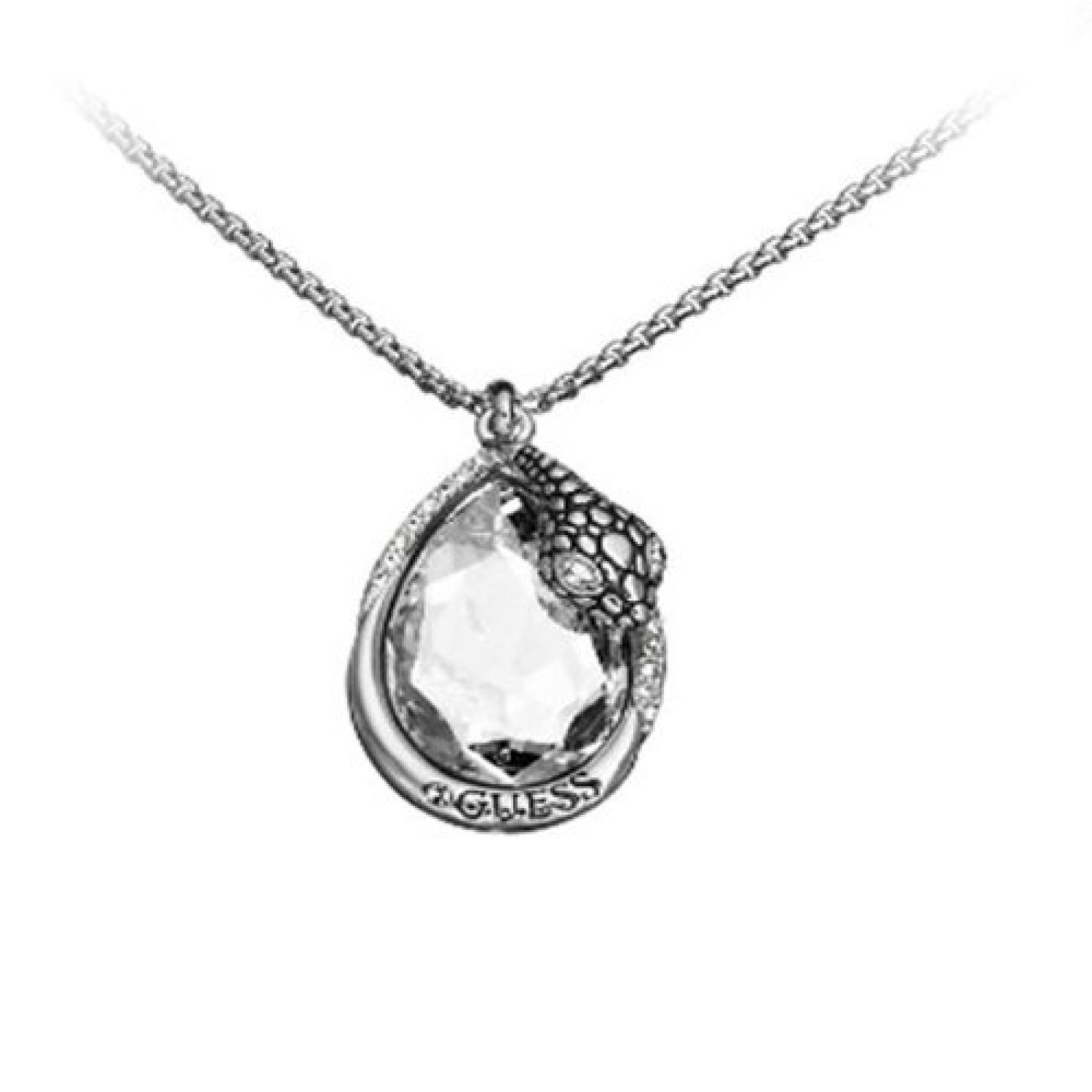 Guess Damen Halskette mit Anh&auml;nger Metall 80.0 cm UBN80114 