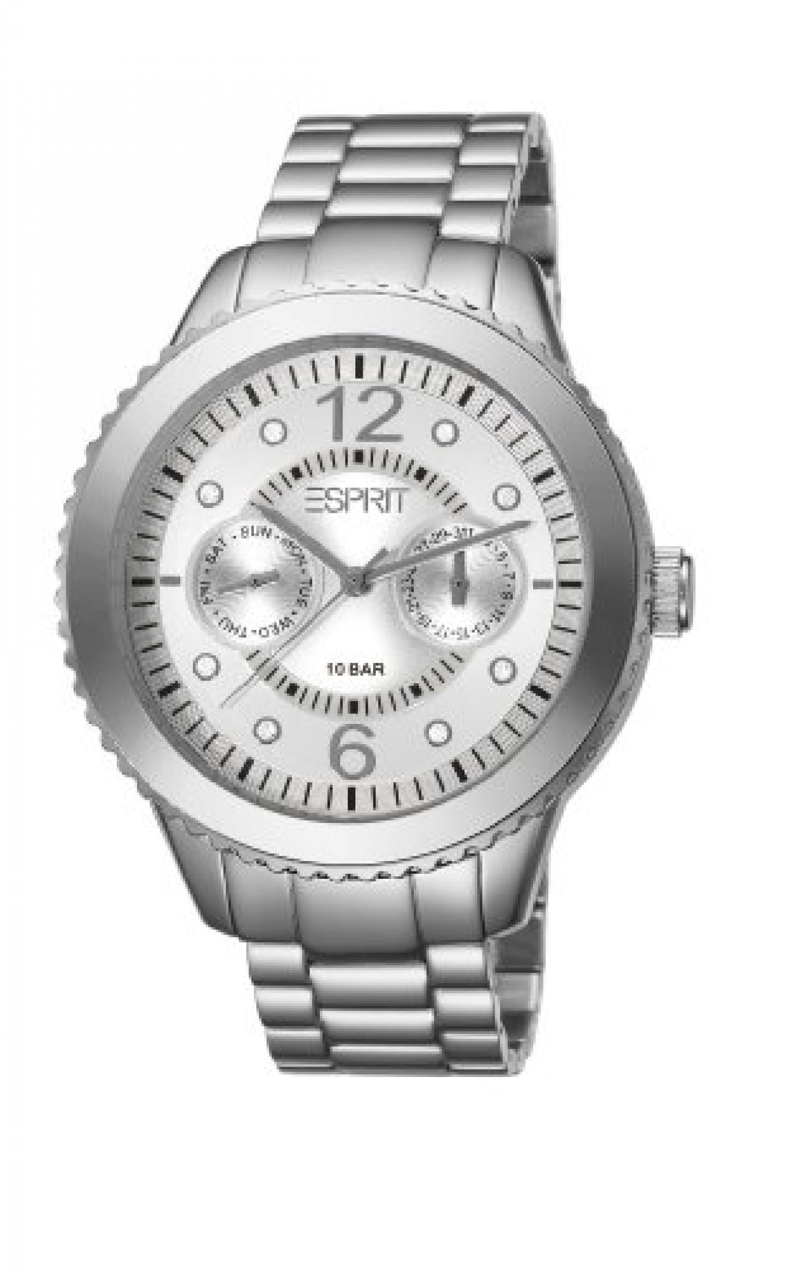 Esprit Damen-Armbanduhr Marin Aluminium Speed Analog Quarz Edelstahl ES105802002 Esprit Damen-Armbanduhr Marin Aluminium Speed Analog Quarz Edelstahl ES105802002
