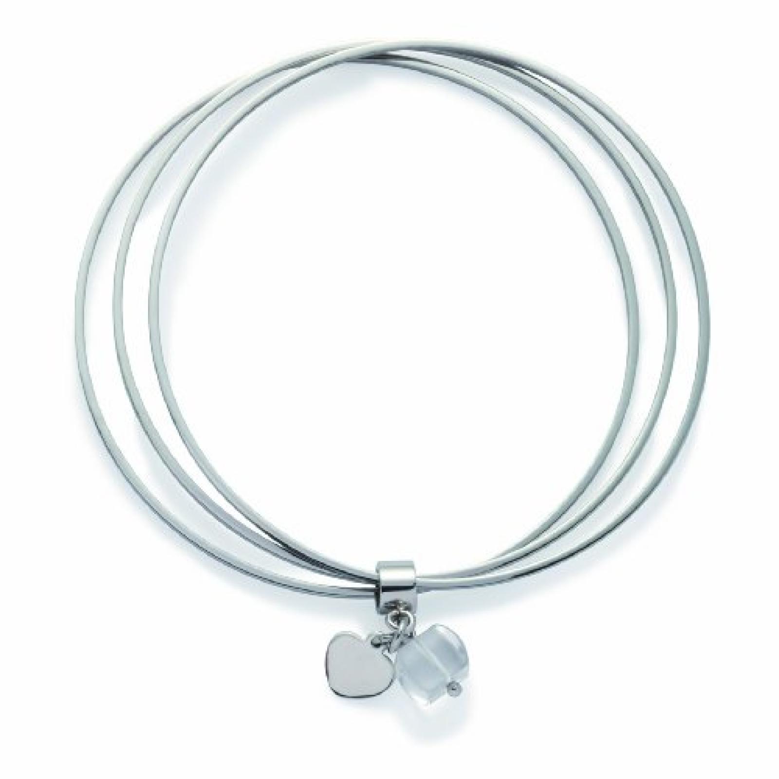 Leonardo Jewels Damen-Armreif Edelstahl 22 centimeters 011797 Armreif 65 Whisper 