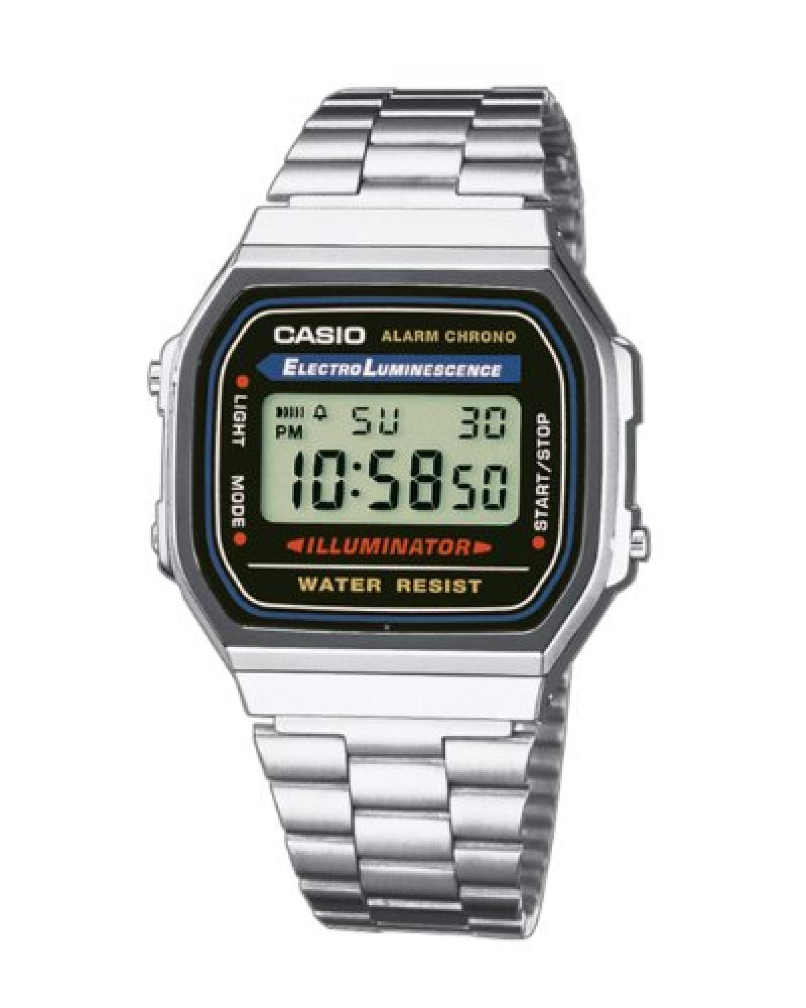 CASIO unisex Watches/Uhren A168WA-1YES CASIO unisex Watches/Uhren A168WA-1YES