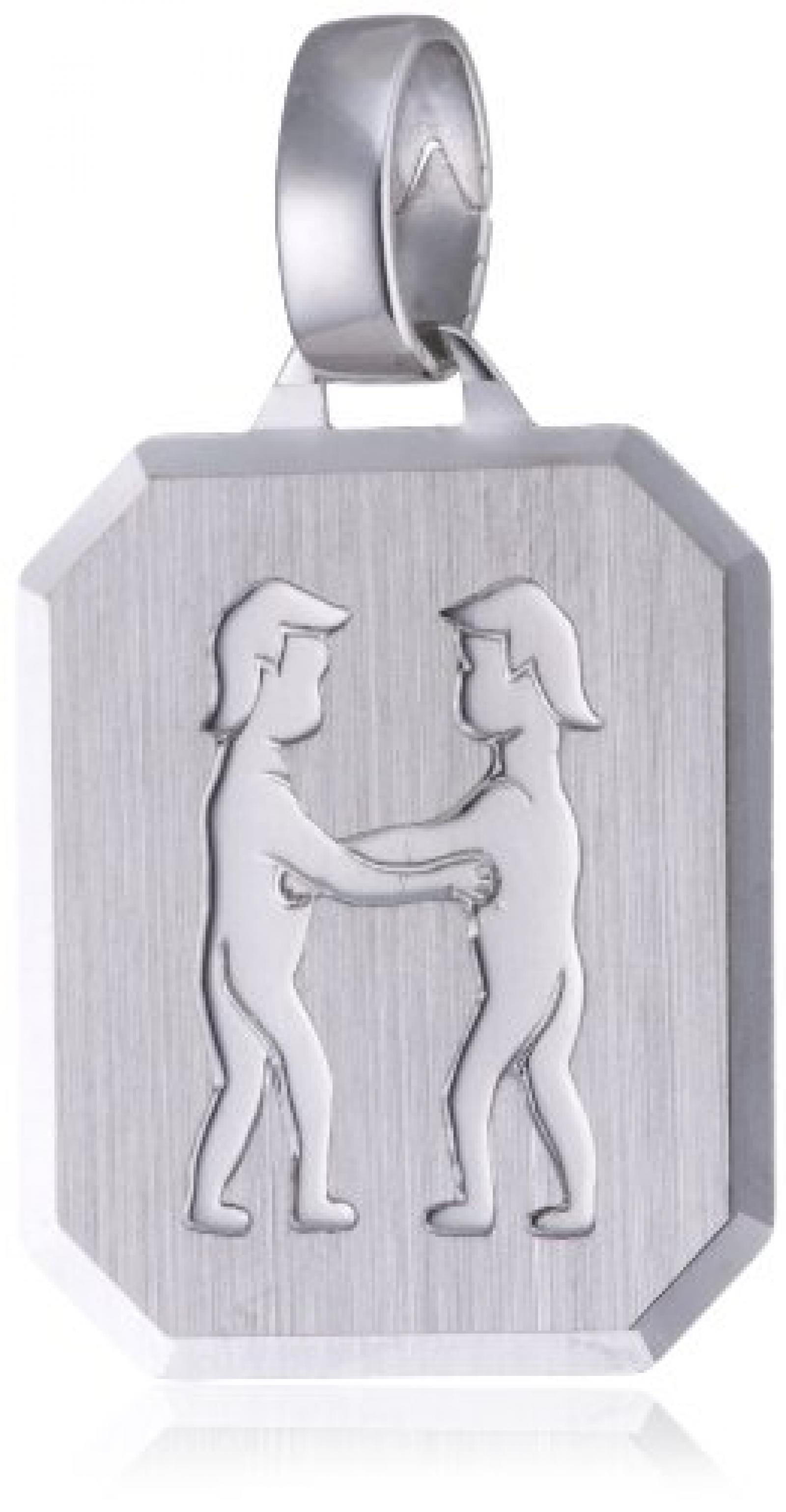 Amor Unisex-Anh&auml;nger Sternzeichen "Zwillinge" Silber 925 305259 