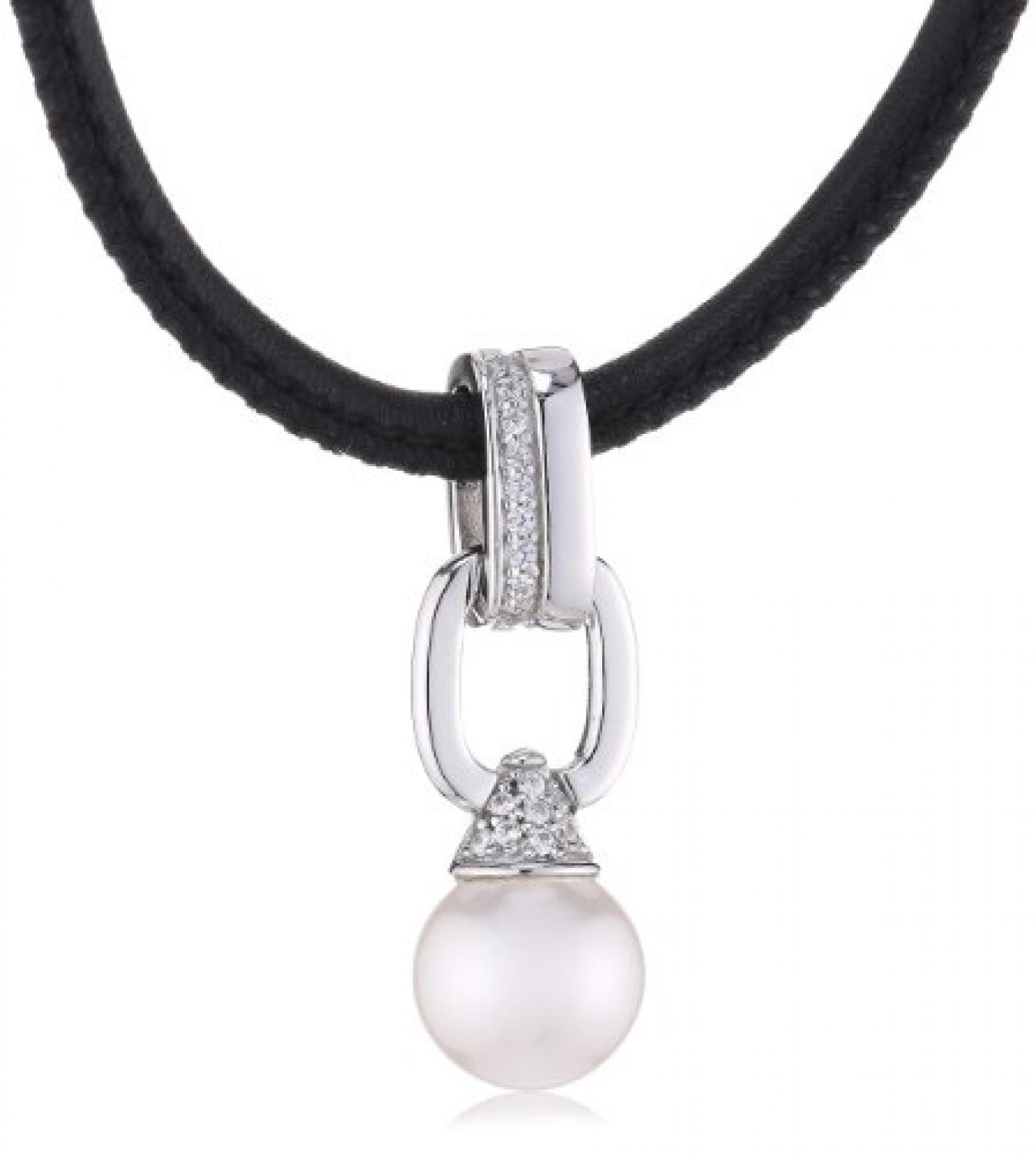 Esprit Jewels Damen-Kette Pearl link 925 Sterlingsilber  ca. 42+3 cm S.ESNL92224A420 