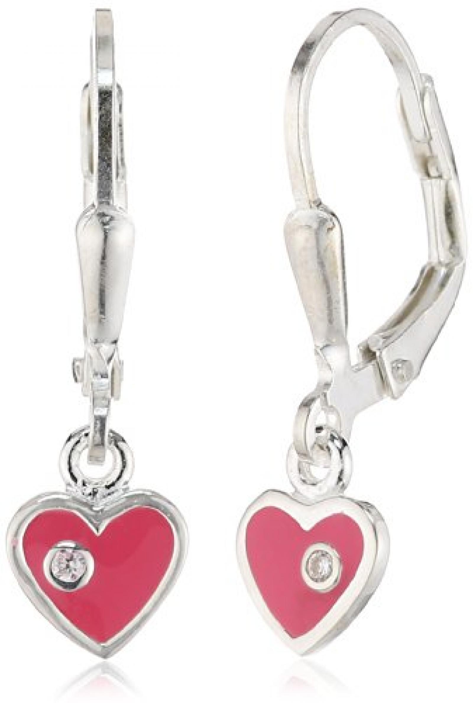 ZEEme For Kids - Kinderohrhänger 925/- Sterling Silber Herz 271230037-1 