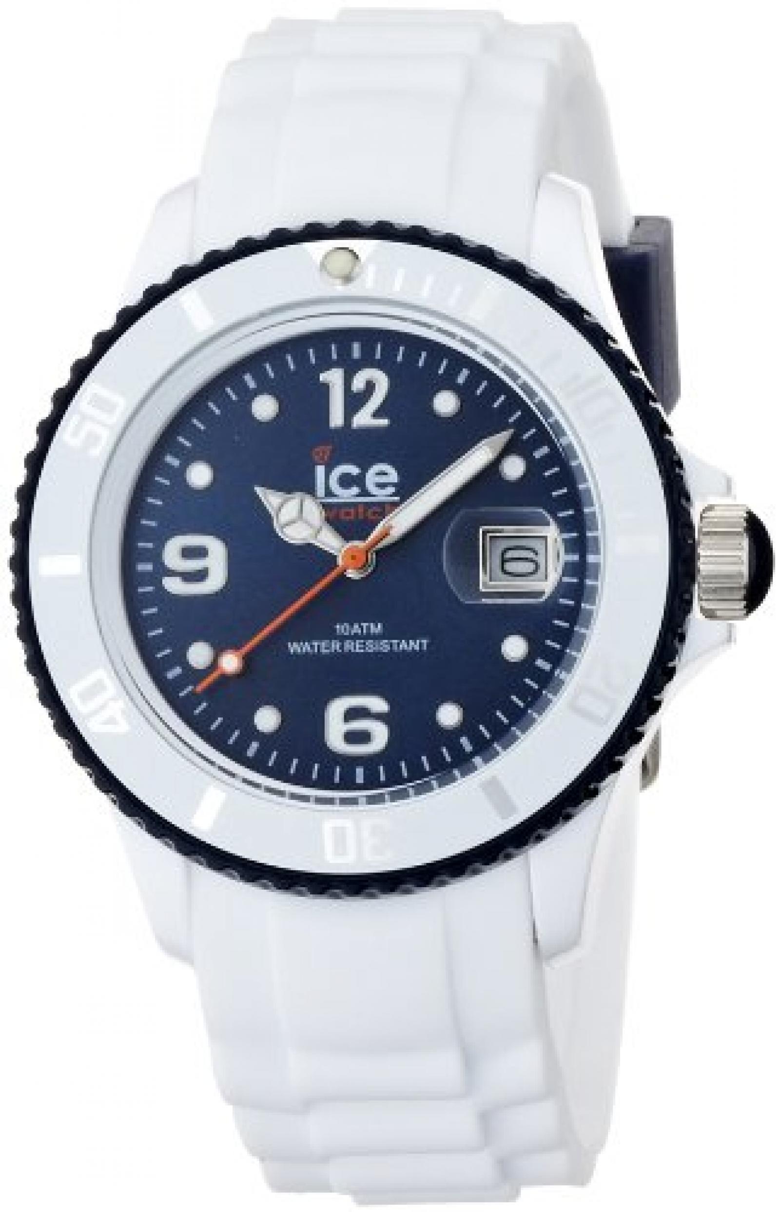 Ice-Watch Armbanduhr ice-White WeissY/Blau SI.WB.U.S.11 Ice-Watch Armbanduhr ice-White WeissY/Blau SI.WB.U.S.11