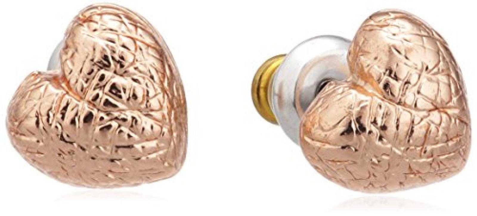 Pilgrim Jewelry Damen-Ohrstecker aus der Serie Classic ros&eacute;gold beschichtet 0.8 cm 611314063 