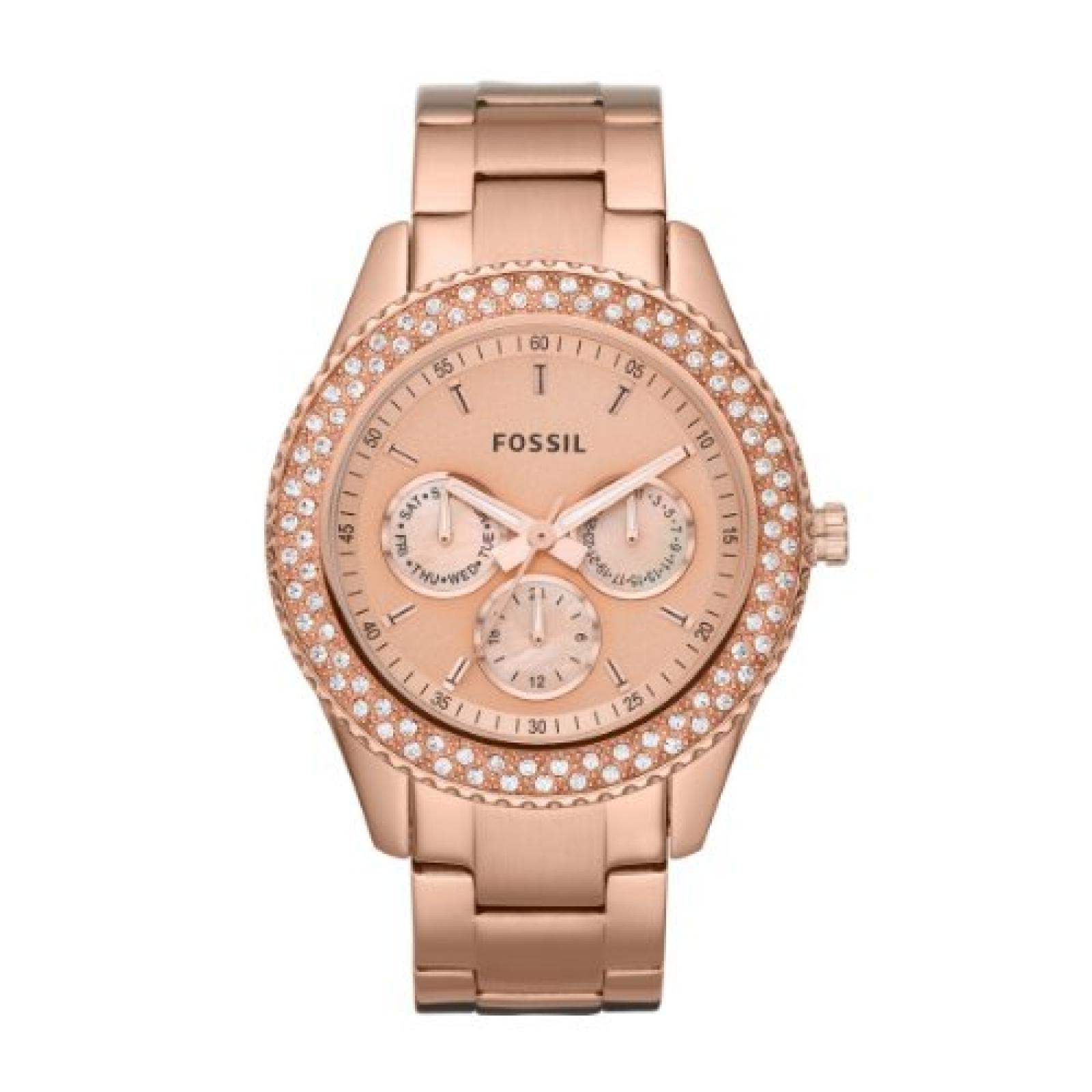Fossil Damen-Armbanduhr Ladies Dress Analog Edelstahl ES3003 Fossil Damen-Armbanduhr Ladies Dress Analog Edelstahl ES3003