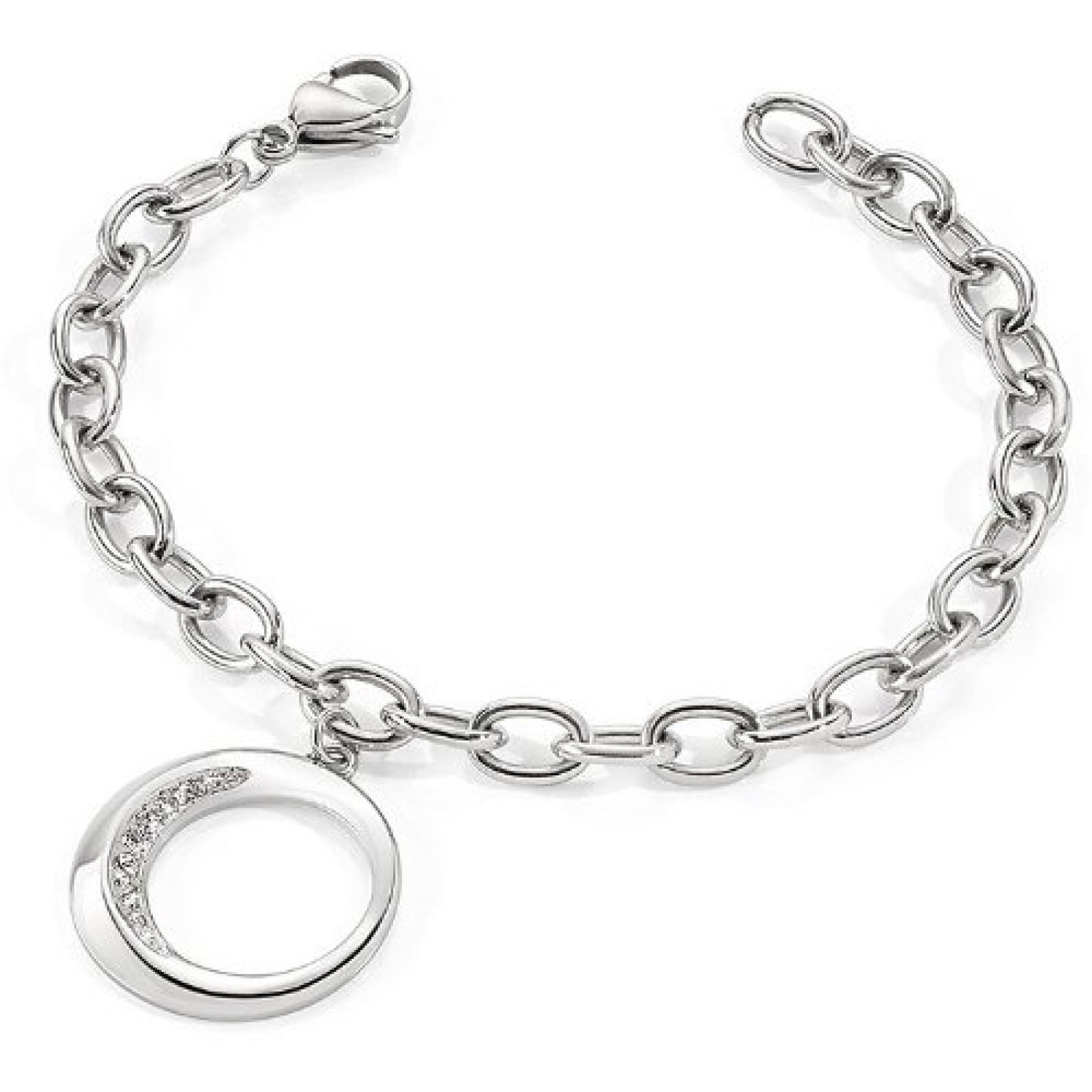 Morellato Damen Armband Edelstahl Kristall Notti silber SAAH09 