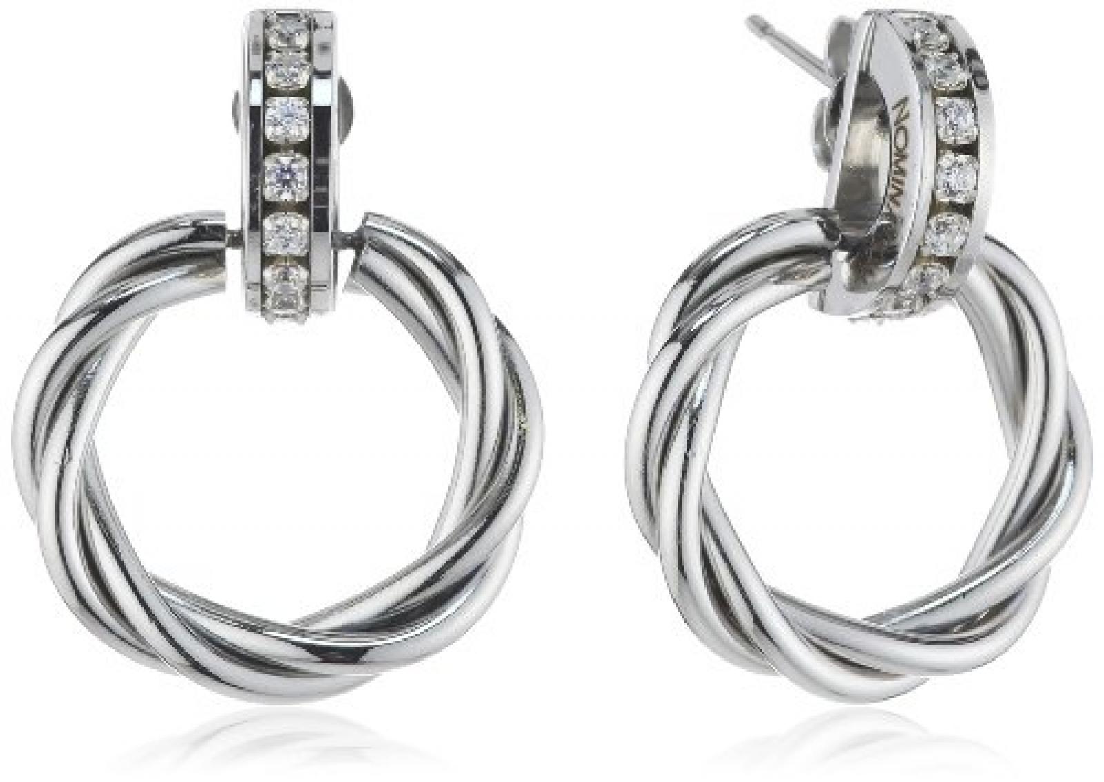 Nomination Damen-Ohrringe Eternity Stahl Silber 925 025031/001 
