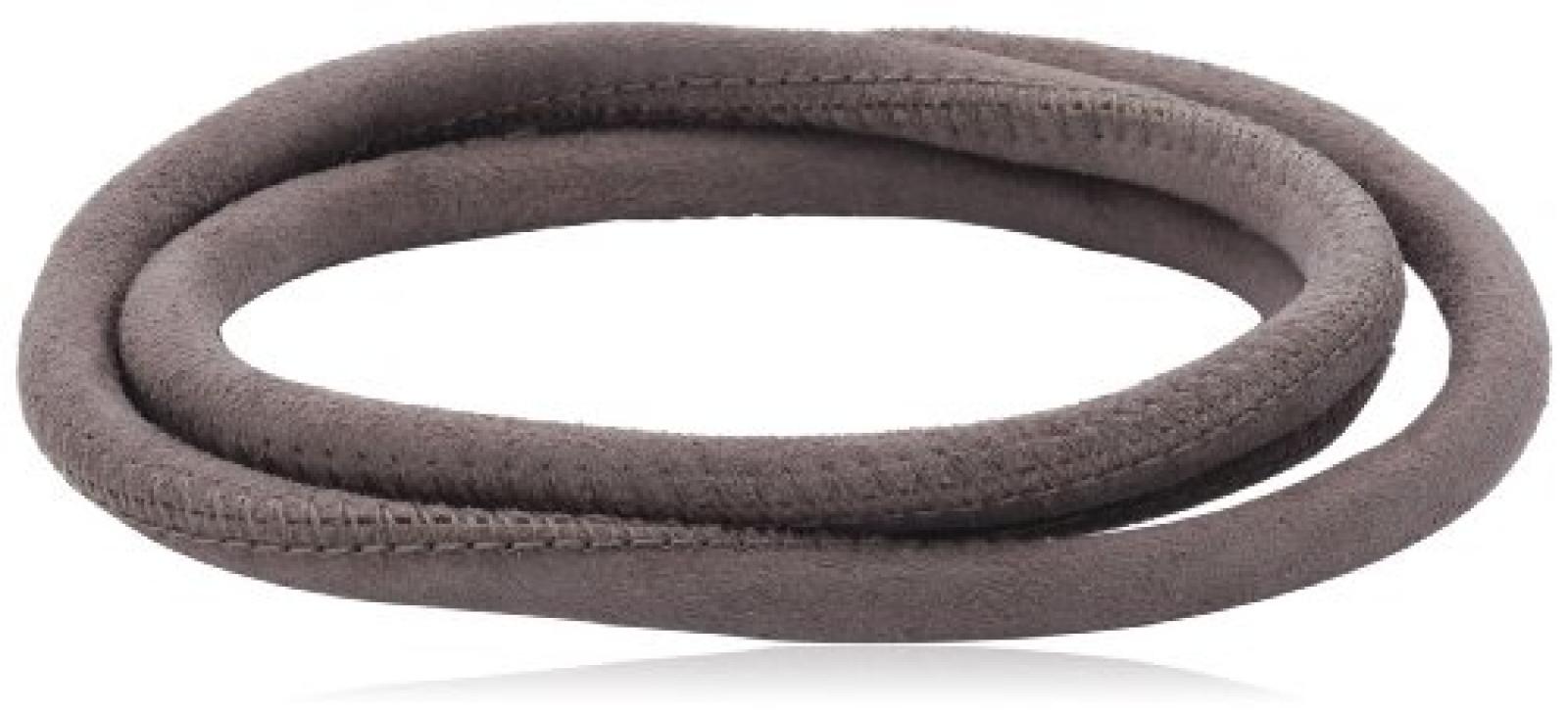 Viventy Unisex Armband Leder 3x gewickelt. in grau 59cm 764029 Viventy Unisex Armband Leder 3x gewickelt. in grau 59cm 764029
