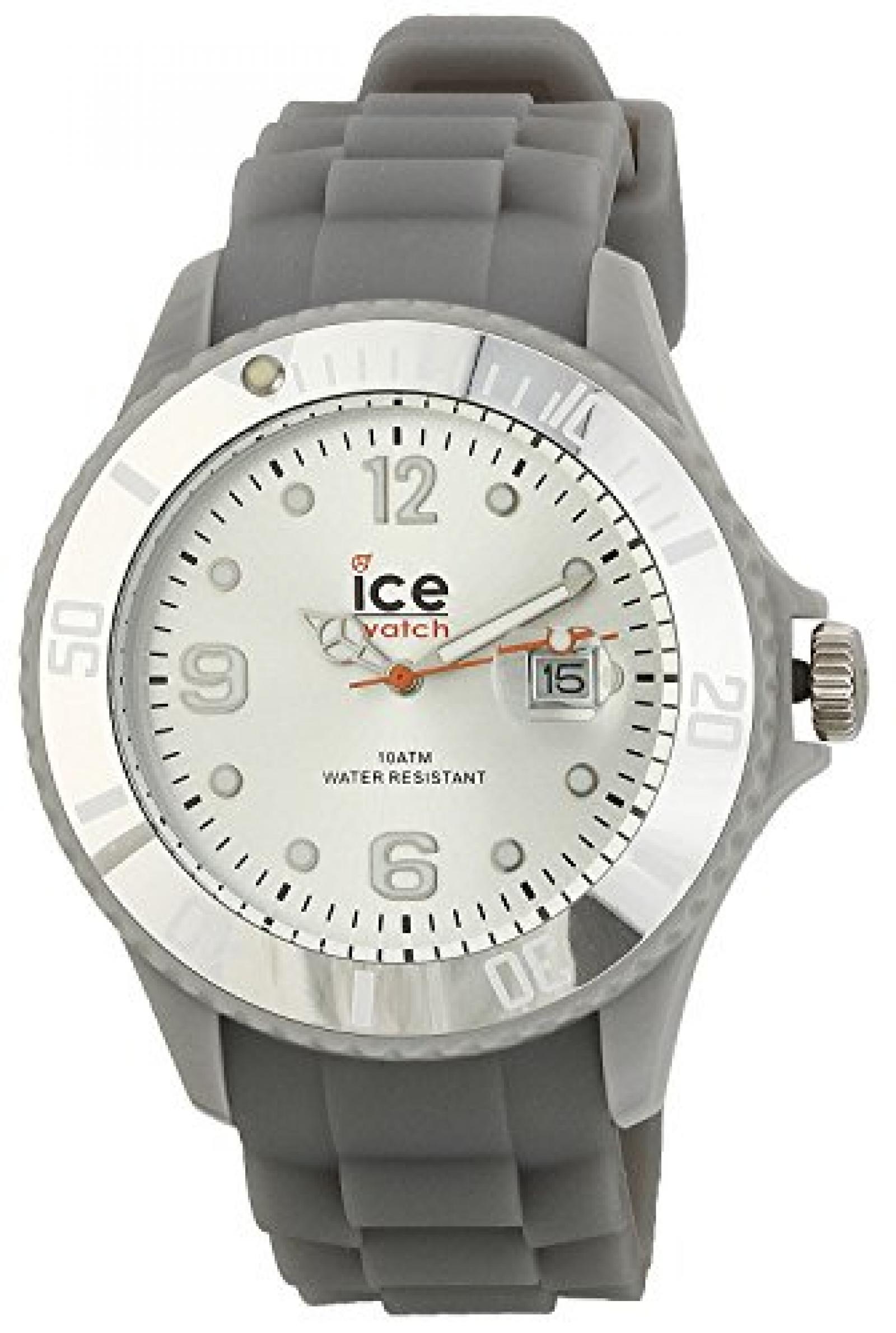 Ice-Watch Armbanduhr Sili-Forever Big Grau SI.SR.B.S.09 Ice-Watch Armbanduhr Sili-Forever Big Grau SI.SR.B.S.09