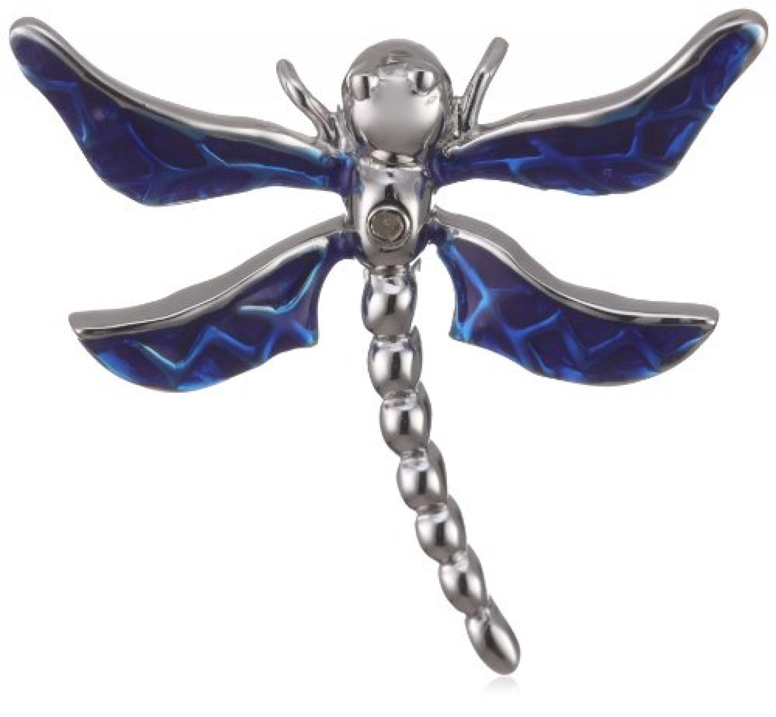 Rafaela Donata Damen-Anh&auml;nger Diamond Collection 925 Sterling Silber Diamant Emaille blau (ohne Kette)  60250106 