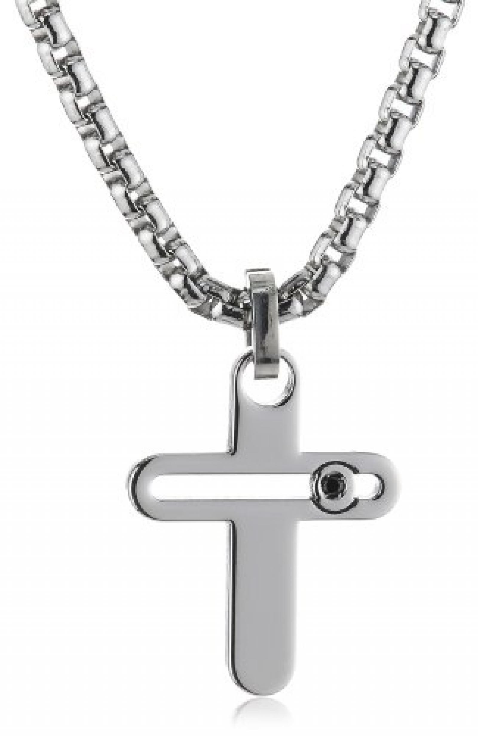 Nomination Damen-Halskette Cross Stahl 023806/011 