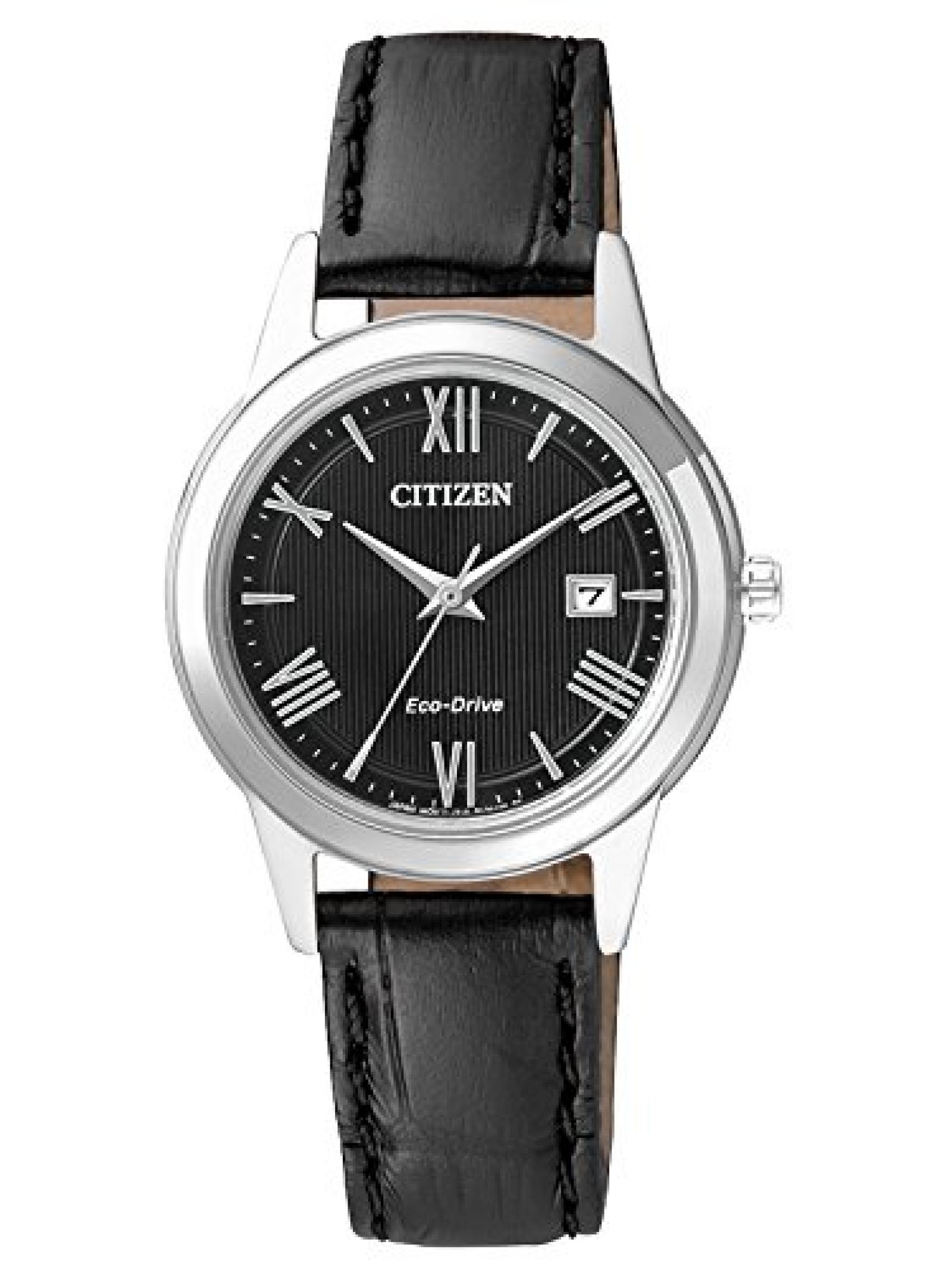 Citizen Damen-Armbanduhr Analog Quarz Leder FE1081-08E 