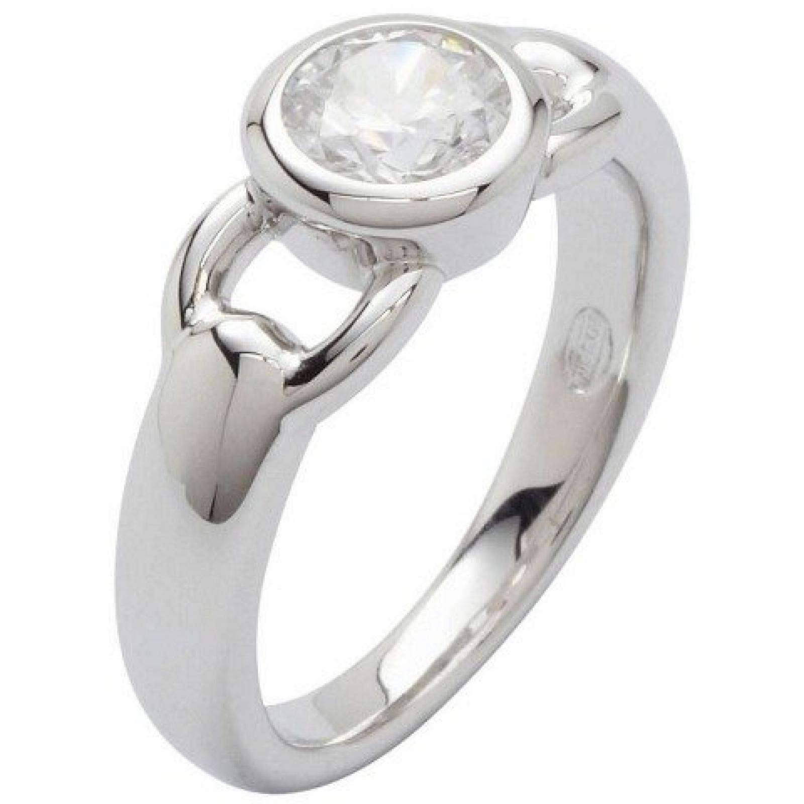 Fossil Damen-Ring 925 Sterling Silber Zirkonia Gr.17 JF16841040 Fossil Damen-Ring 925 Sterling Silber Zirkonia Gr.17 JF16841040