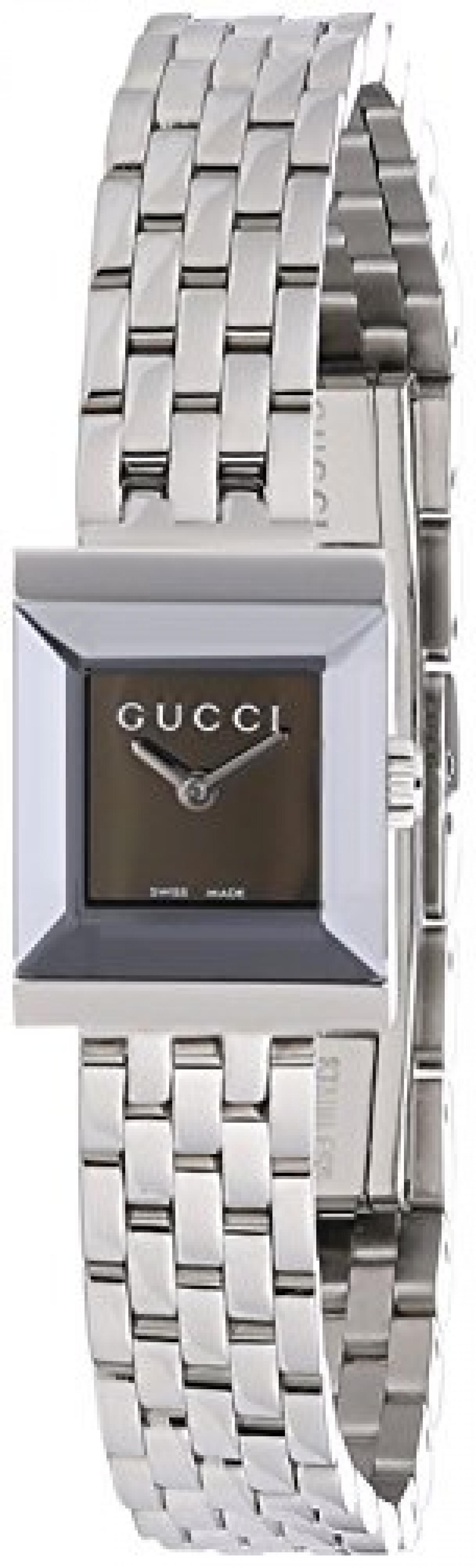 Gucci Damen-Armbanduhr G- Frame Analog Quarz Edelstahl YA128501 Gucci Damen-Armbanduhr G- Frame Analog Quarz Edelstahl YA128501