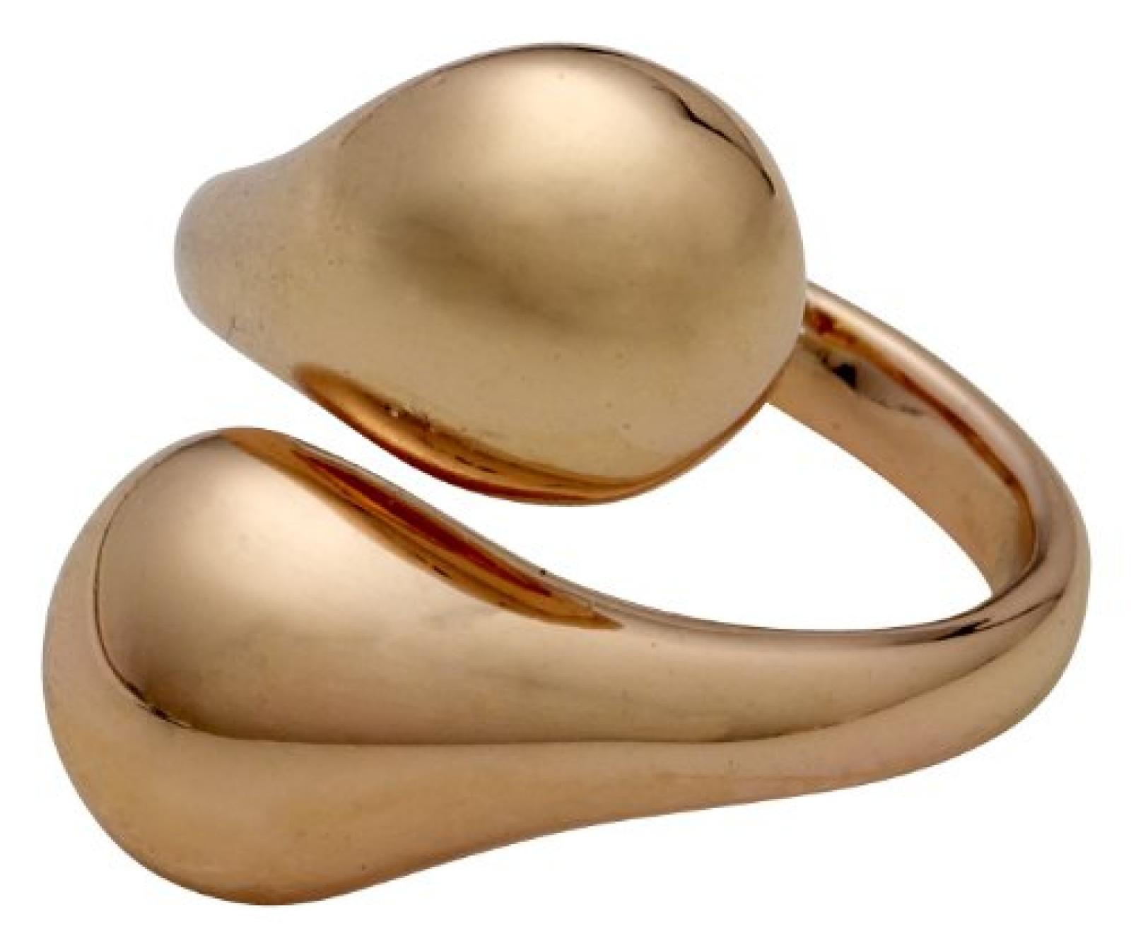 Pilgrim Jewelry Damen-Ring Messing aus der Serie mindfullness roségold beschichtet, 2 cm Gr. 53 (16.9) 161324004 