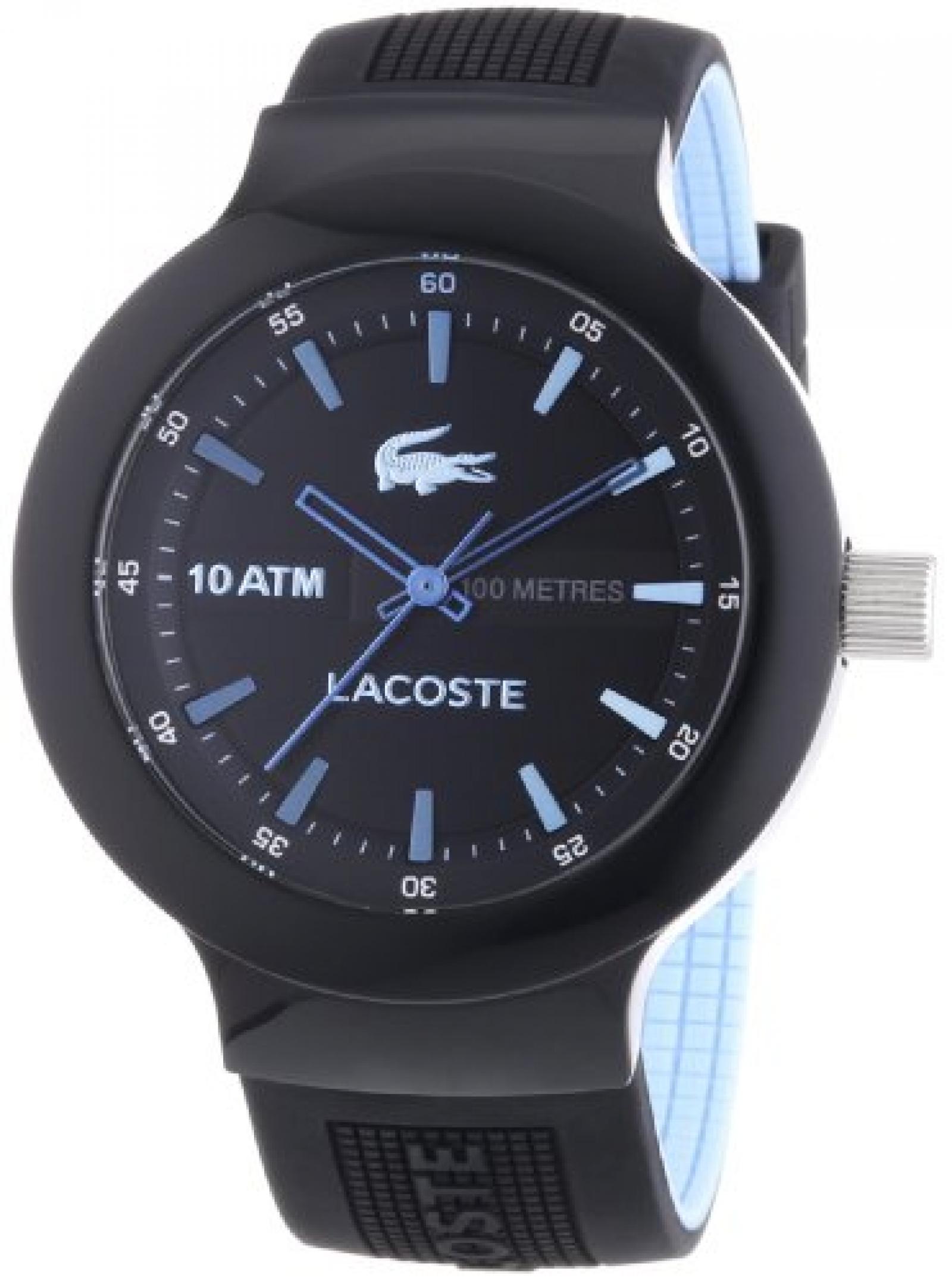 Lacoste Herren-Armbanduhr XL Borneo Analog Quarz Plastik 2010719 