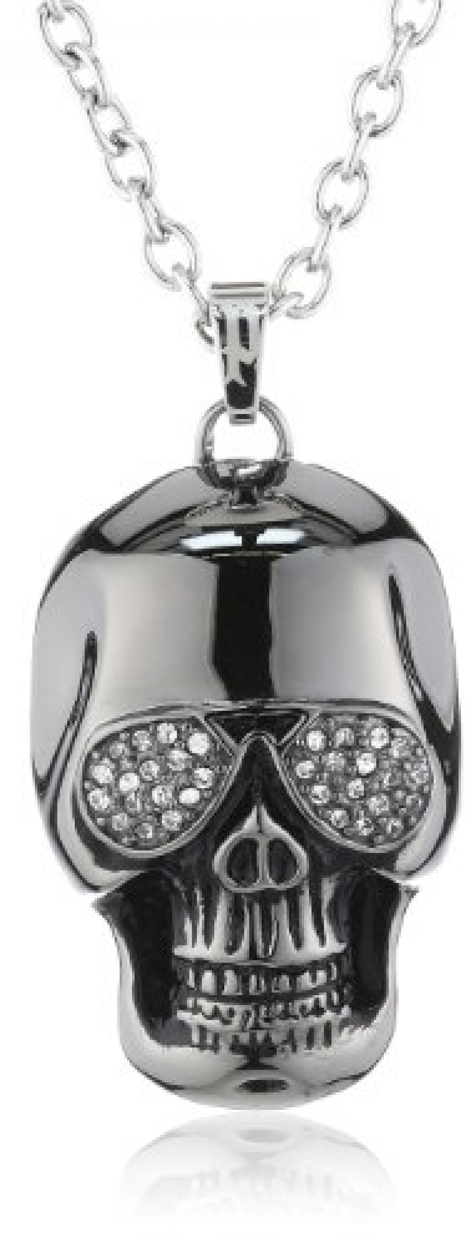 POLICE Herren-Halskette Edelstahl SKULL PJ25264PSU-01 POLICE Herren-Halskette Edelstahl SKULL PJ25264PSU-01