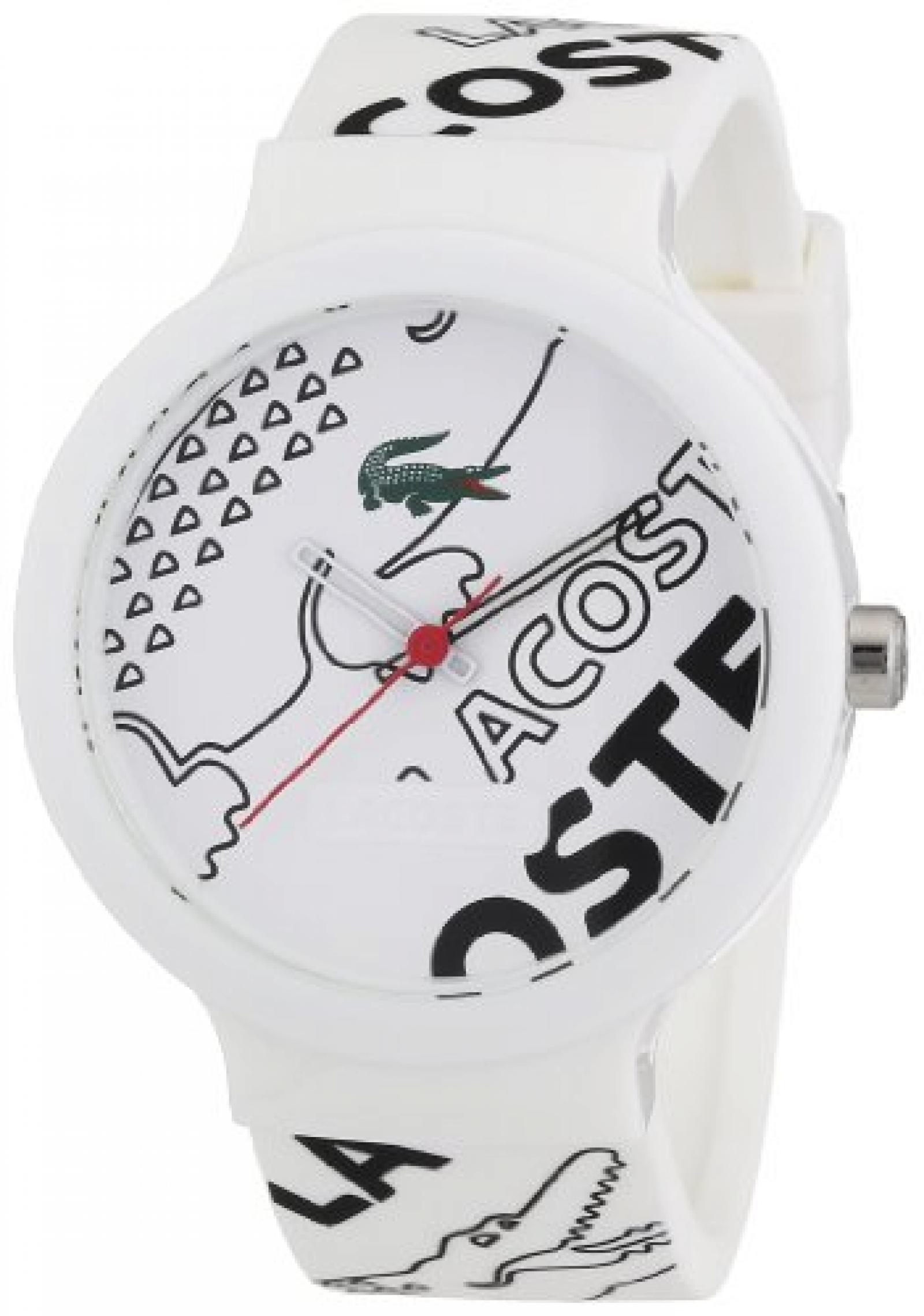 Lacoste Unisex-Armbanduhr GOA Analog Silikon 2010524 Lacoste Unisex-Armbanduhr GOA Analog Silikon 2010524