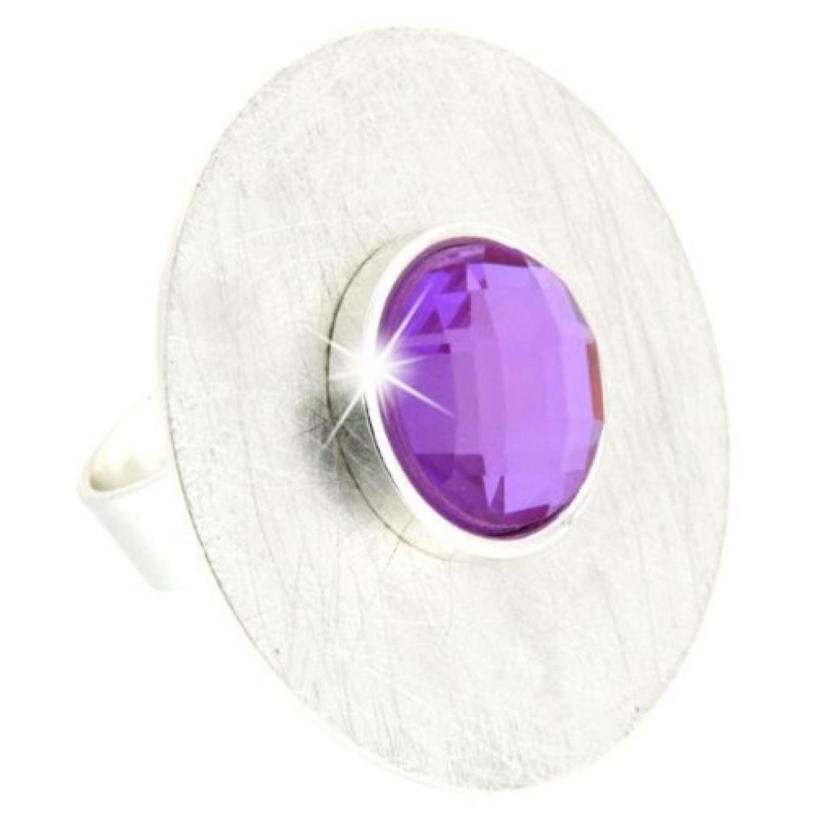 Sweet Deluxe Damen-Ring Niobe silber amethyst Metall Gr. 56 (17.8) 2479 