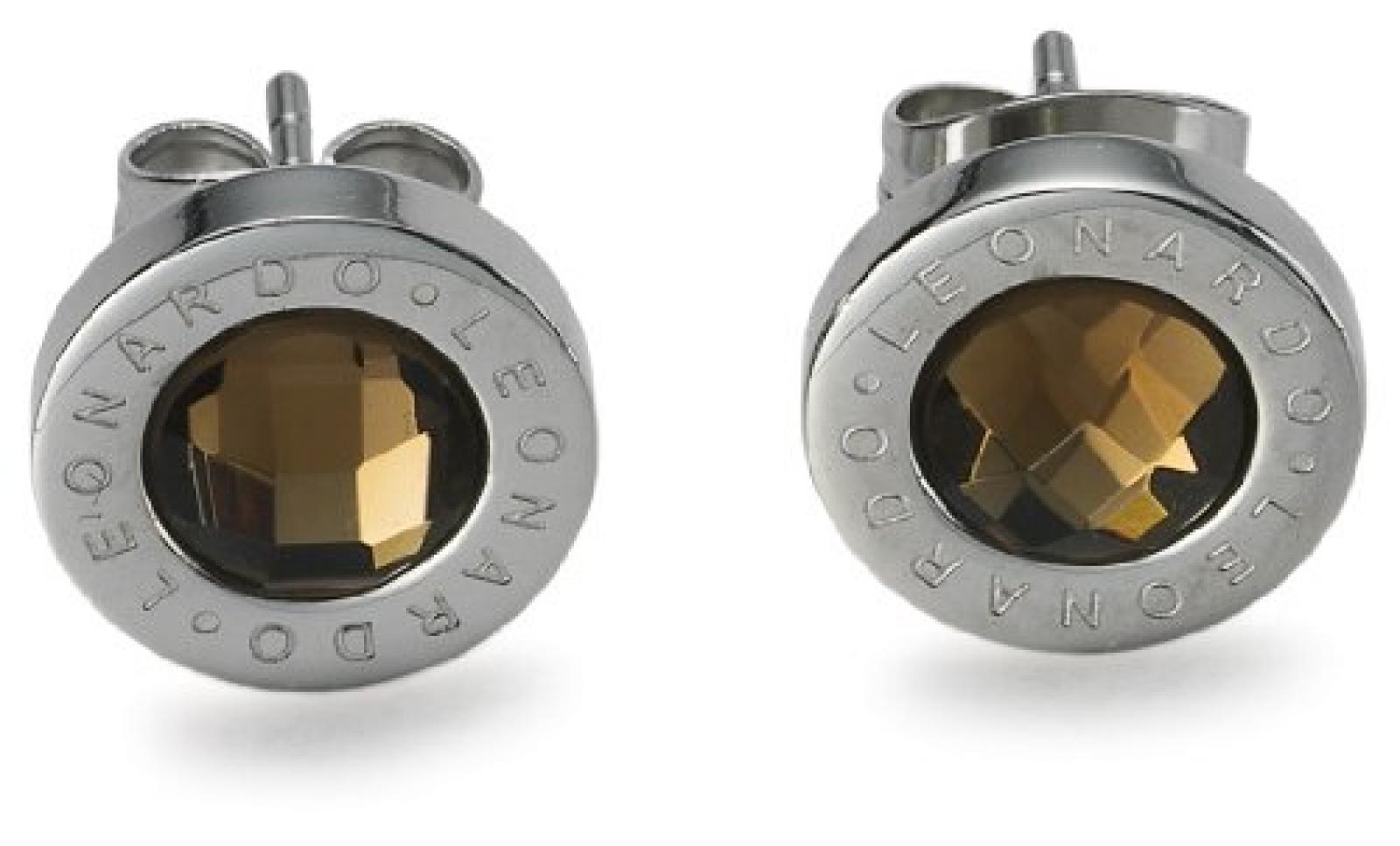Leonardo Jewels Classic Ohrstecker braun Matrix 013257 