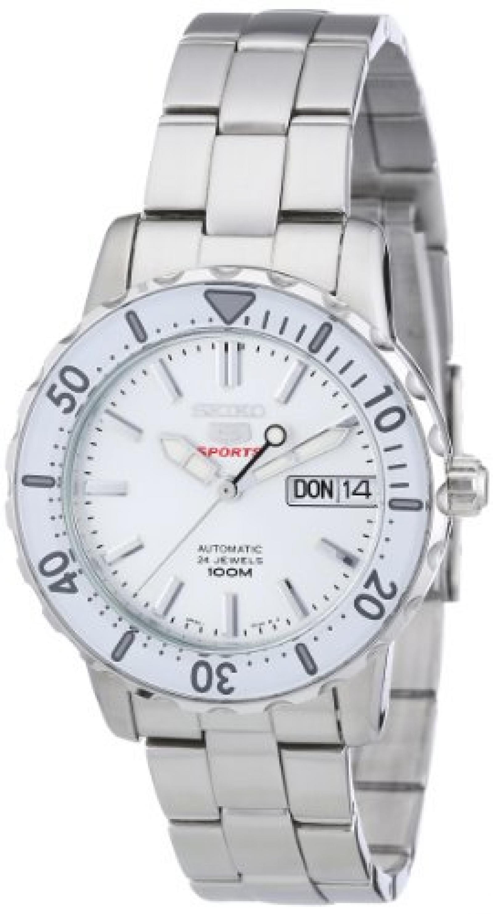 Seiko Damen-Armbanduhr Seiko 5 Sports Analog Automatik Edelstahl SRP189K1 Seiko Damen-Armbanduhr Seiko 5 Sports Analog Automatik Edelstahl SRP189K1