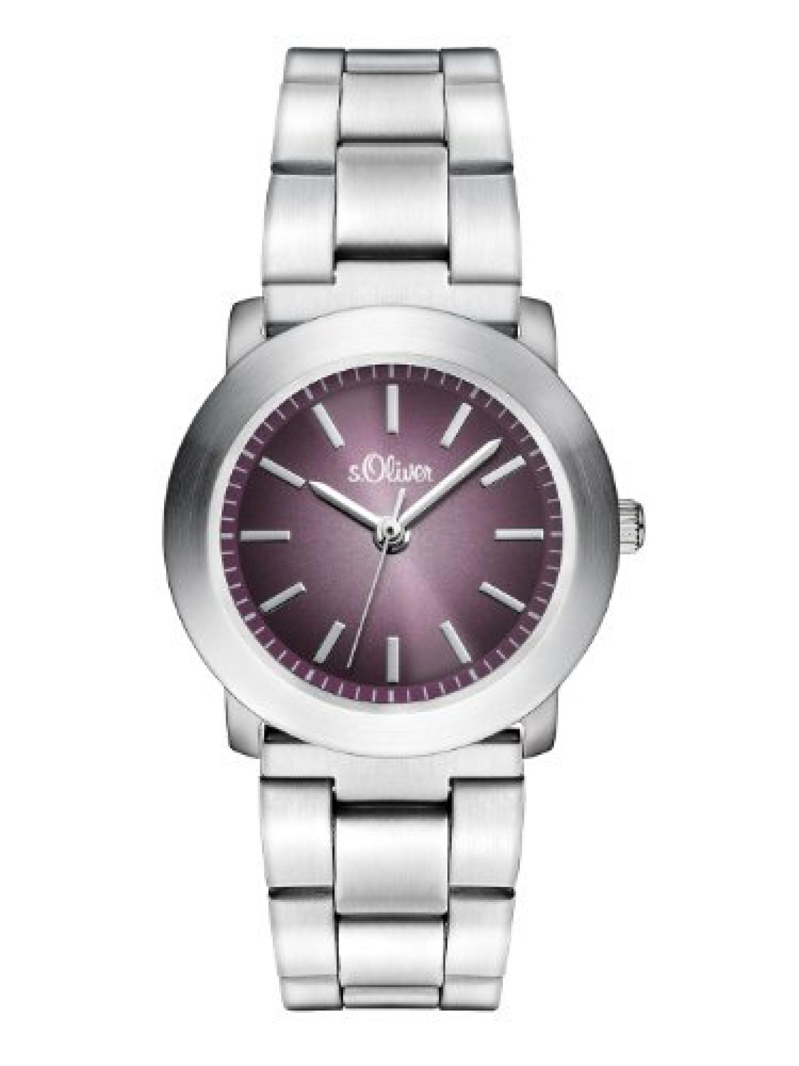 s.Oliver Damen-Armbanduhr XS Analog Quarz Edelstahl SO-2797-MQ s.Oliver Damen-Armbanduhr XS Analog Quarz Edelstahl SO-2797-MQ