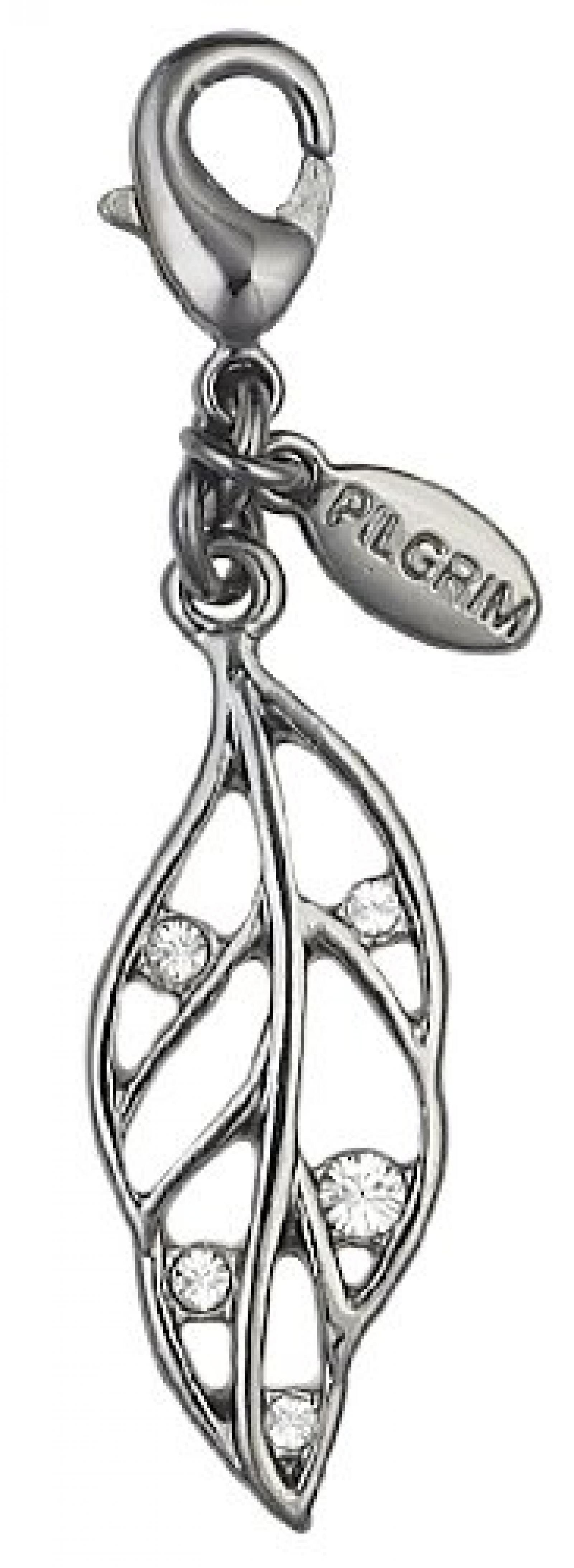 PILGRIM 560-221 Anhänger, Schwarzmetal, kristall PILGRIM 560-221 Anhänger, Schwarzmetal, kristall