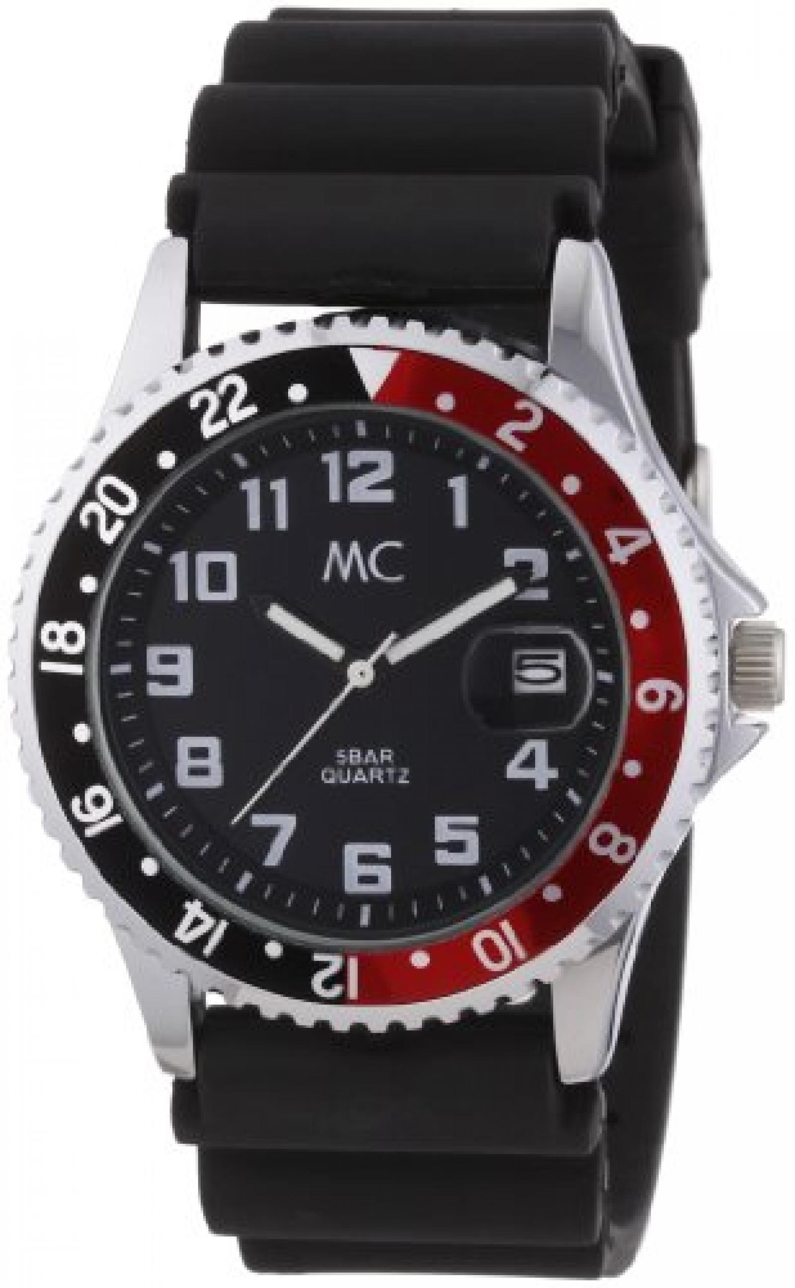 MC Herren-Armbanduhr Analog / Kunststoffband 50264 