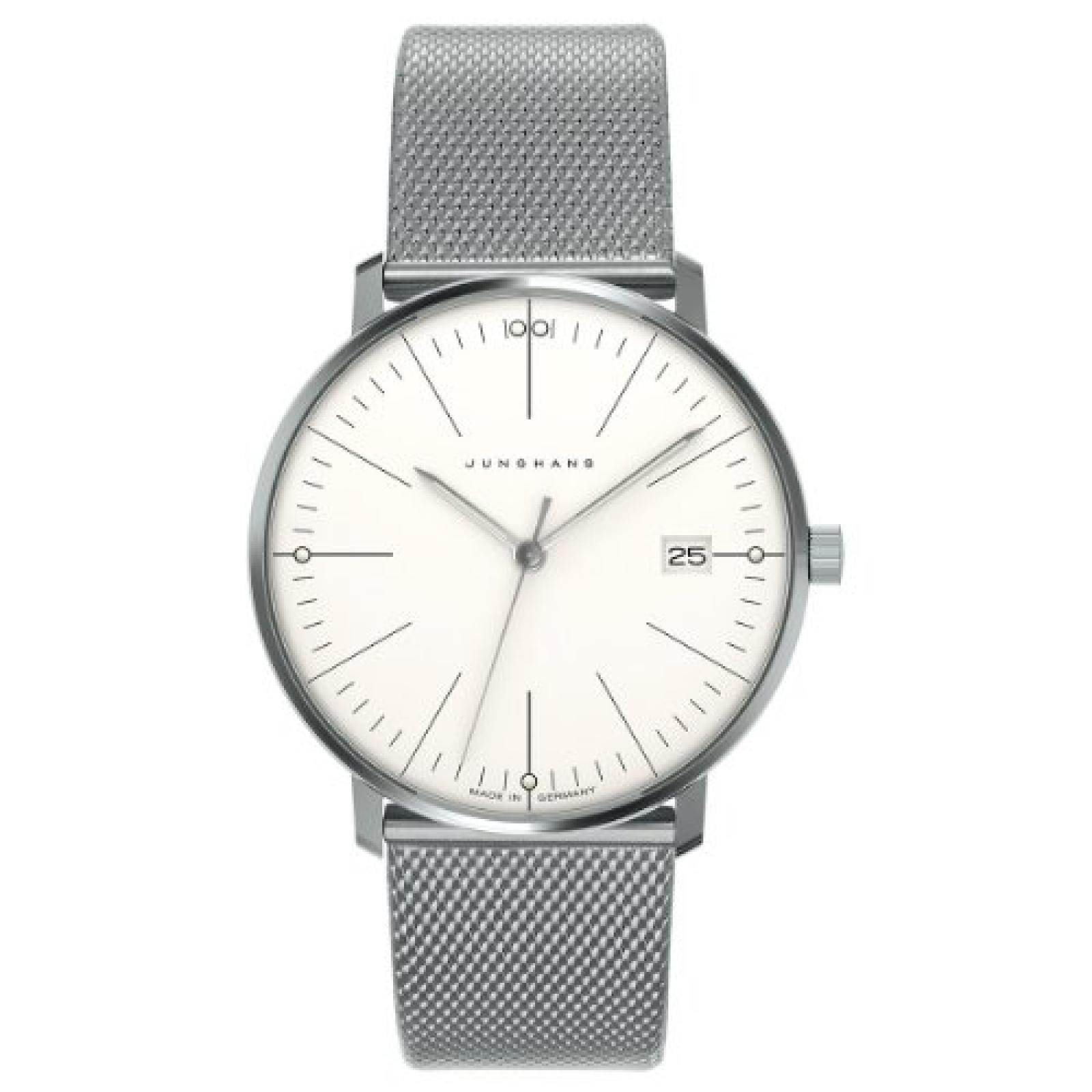 Junghans Damen-Armbanduhr XS Max Bill Analog Quarz Edelstahl 047/4250.44 Junghans Damen-Armbanduhr XS Max Bill Analog Quarz Edelstahl 047/4250.44