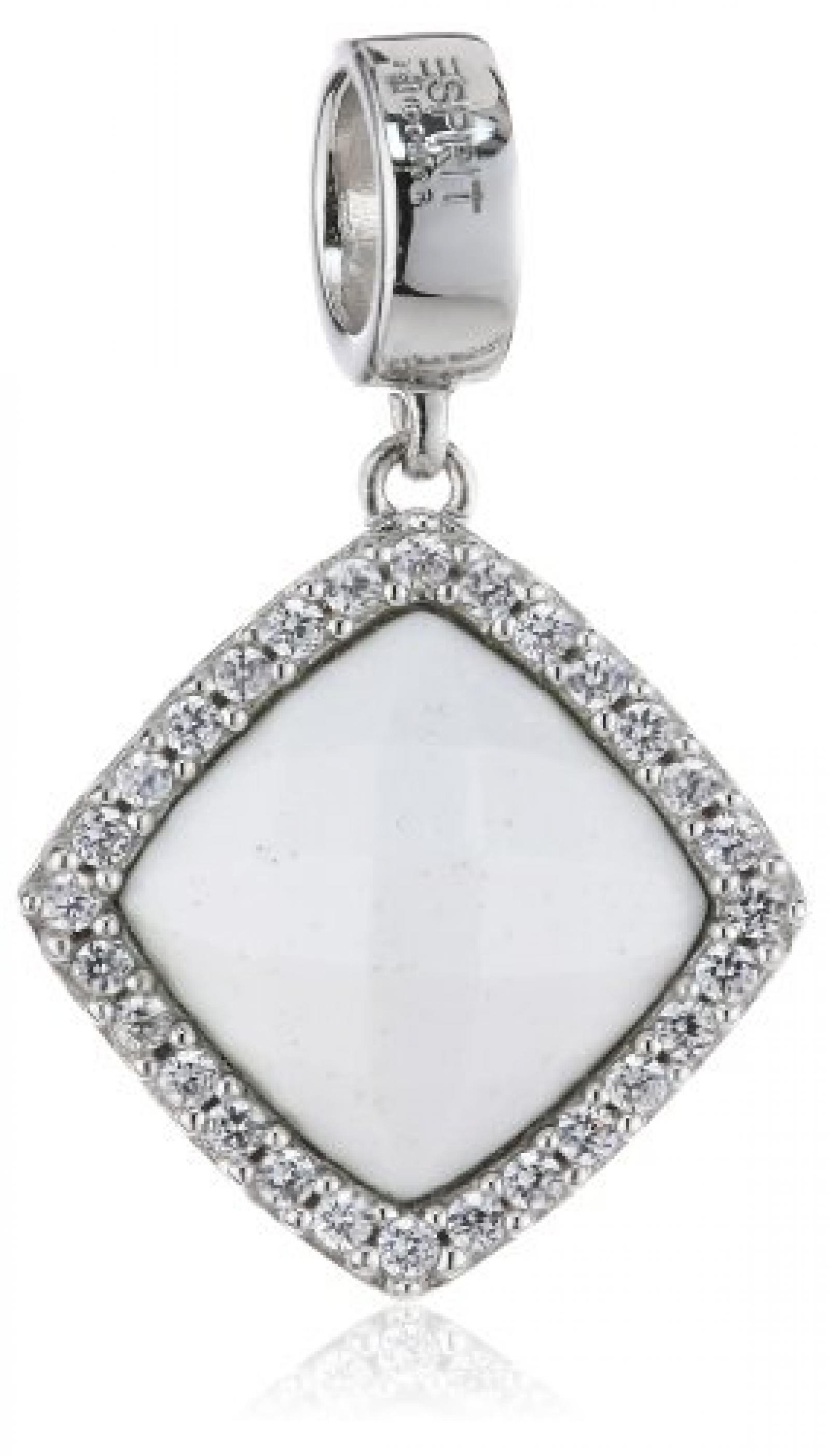 Esprit Damen-Anh&auml;nger 925 Sterling Silber Kebren wei&szlig; ELCH91237A000 