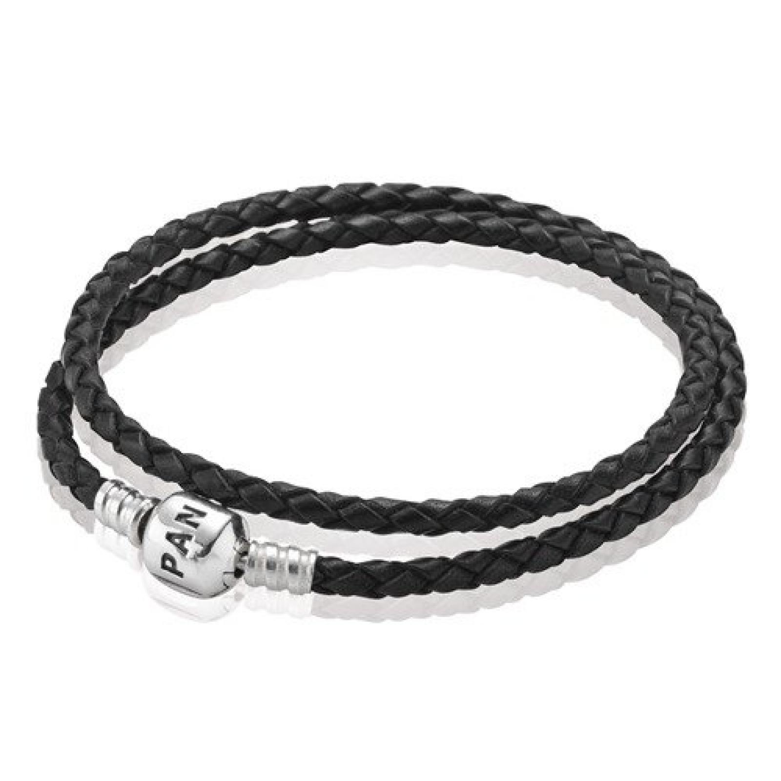 Pandora Leder Armband doppelt 590705CBK-D 