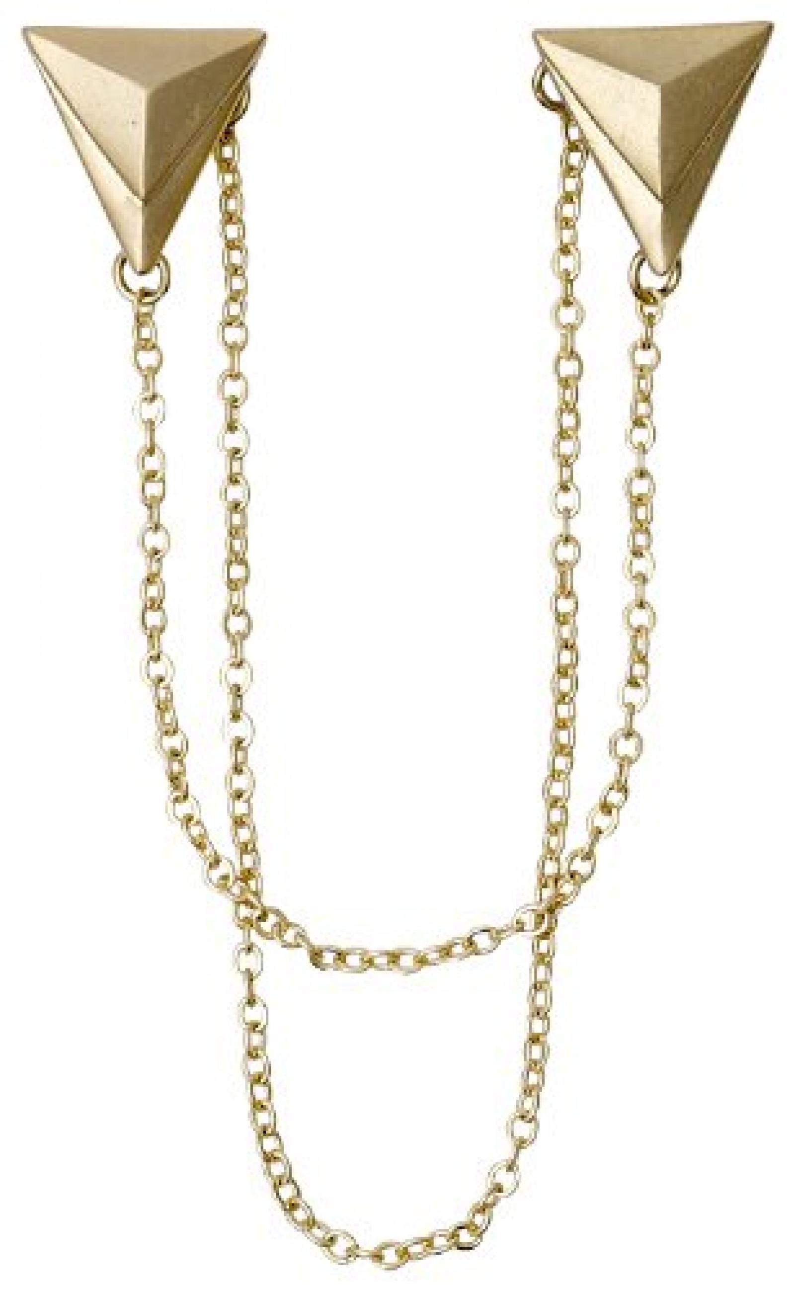 Pilgrim Jewelry Damen-Brosche aus der Serie Vivid vergoldet 5.0 cm 101312005 Pilgrim Jewelry Damen-Brosche aus der Serie Vivid vergoldet 5.0 cm 101312005
