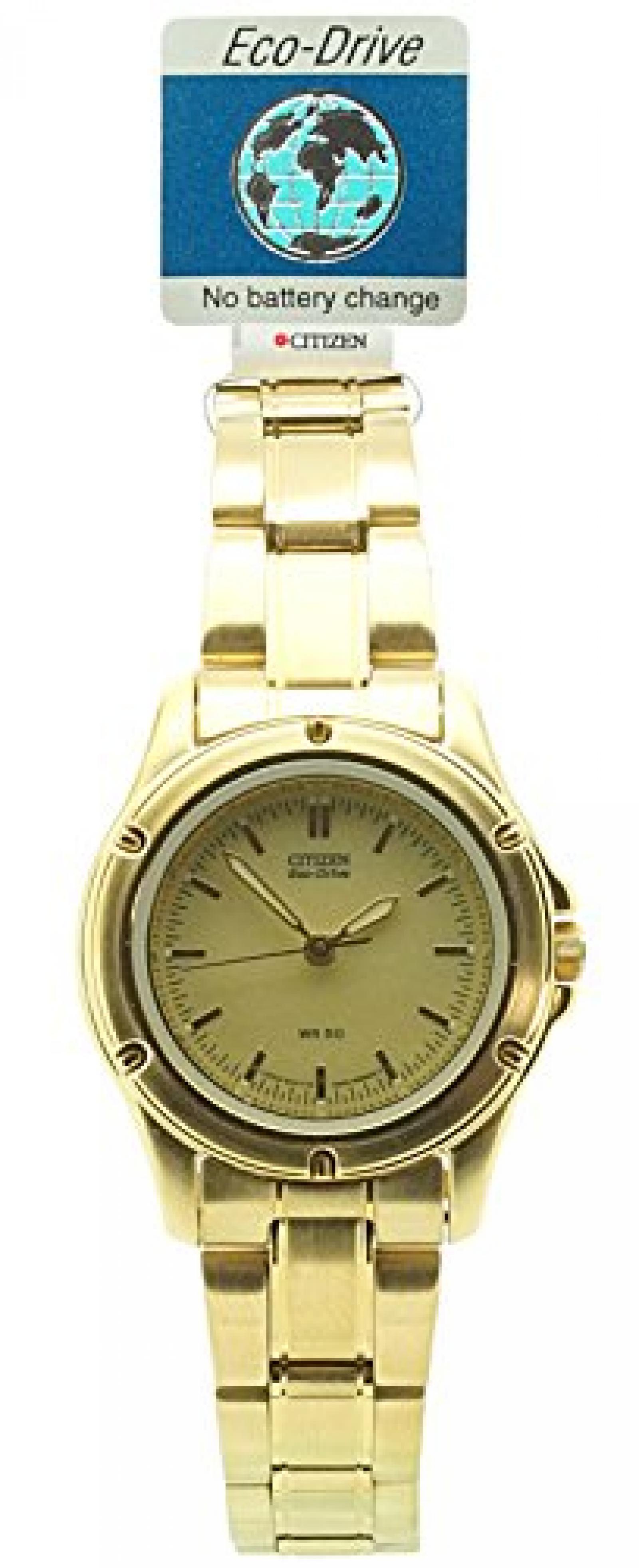 Citizen Damen-Armbanduhr XS Analog Quarz Edelstahl EP5002-58P Citizen Damen-Armbanduhr XS Analog Quarz Edelstahl EP5002-58P
