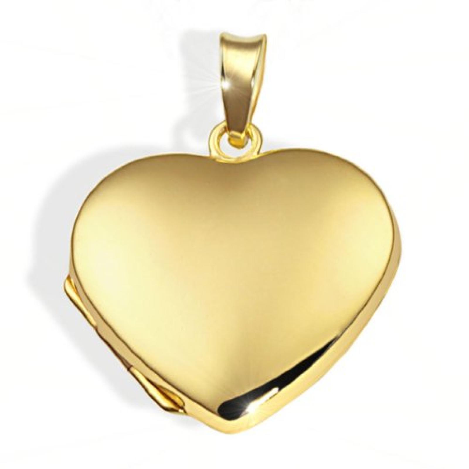 Goldmaid Damen-Anhnger Medallion Herz 333 Gelbgold 45cm Pr A4289GG Goldmaid Damen-Anhnger Medallion Herz 333 Gelbgold 45cm Pr A4289GG
