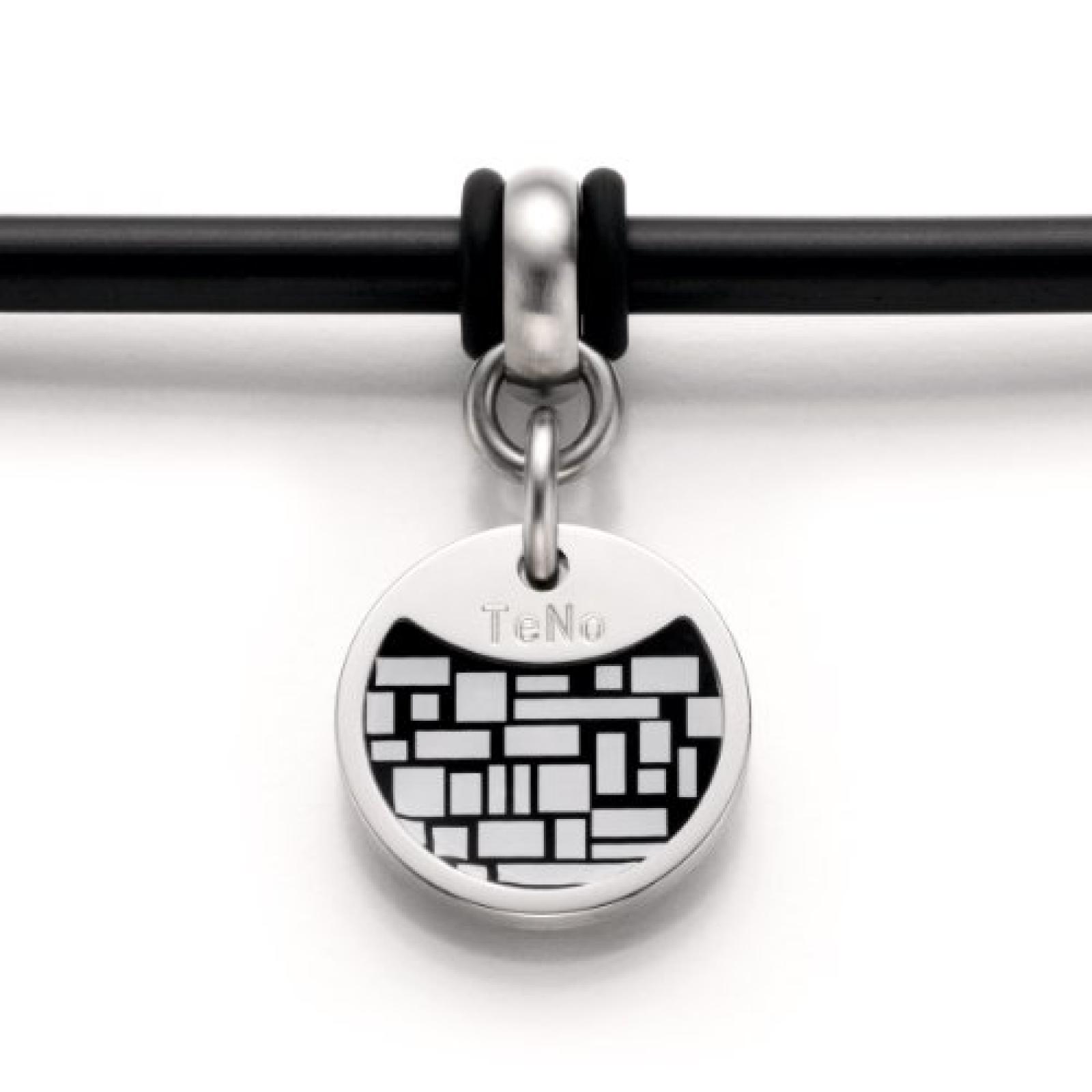 Teno Unisex-Yukon Coin Edelstahl M.Dekor B 2101.002.1 