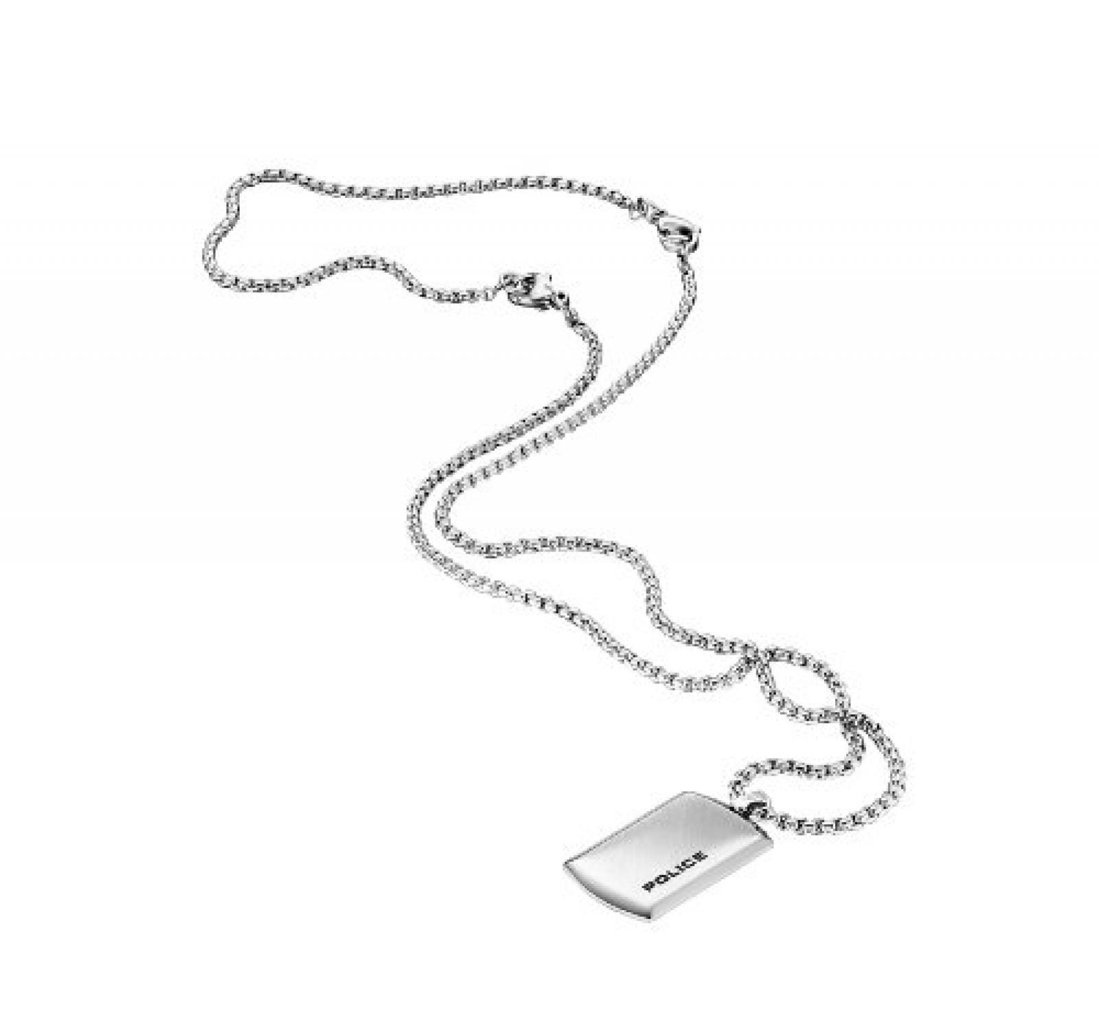 Police Herren-Halskette mit Anhänger PURITY Edelstahl PJ24920PSS-01 Police Herren-Halskette mit Anhänger PURITY Edelstahl PJ24920PSS-01