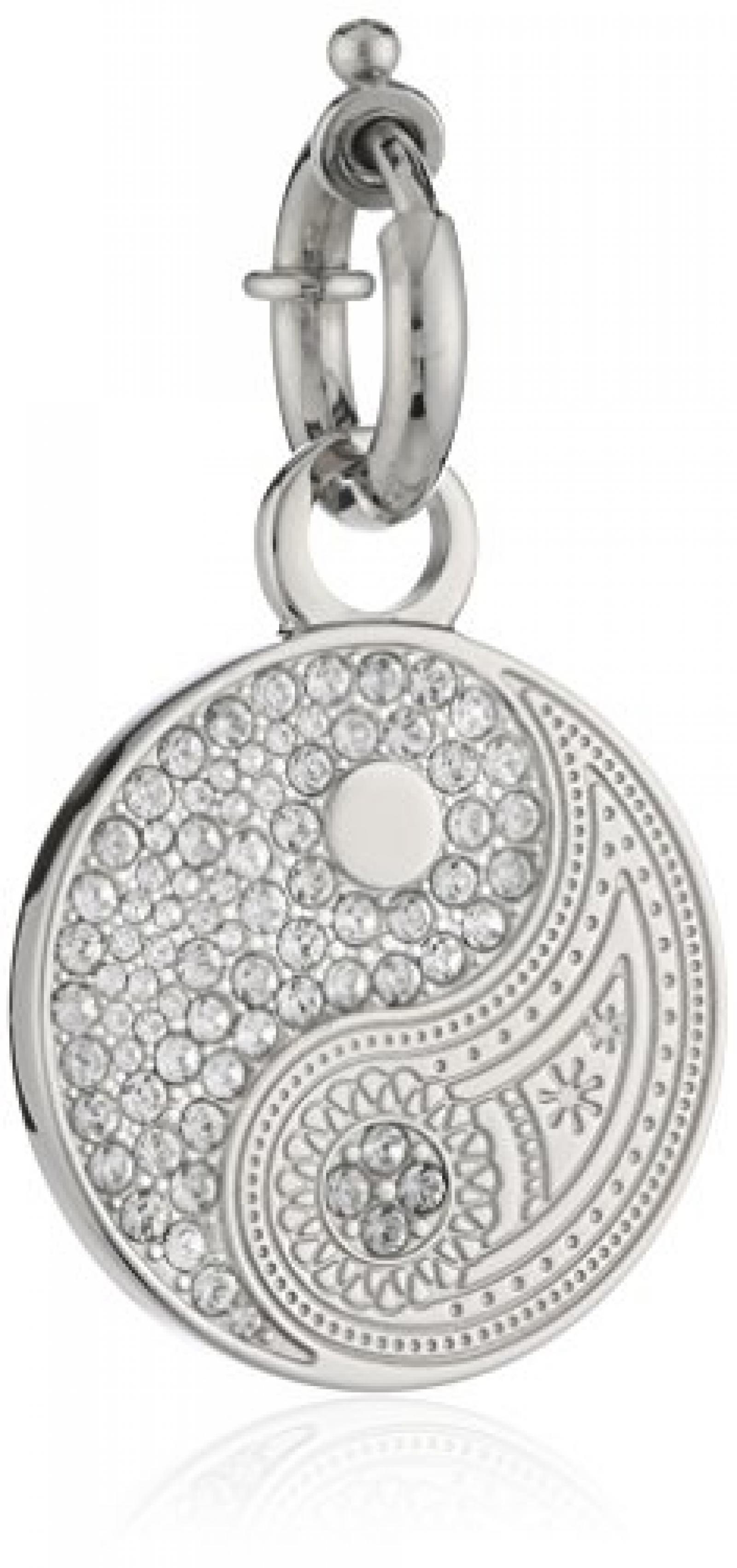 Dyrberg/Kern Damen-Anhänger Versilbertes Metall Kristall Swarovski 336307 Dyrberg/Kern Damen-Anhänger Versilbertes Metall Kristall Swarovski 336307