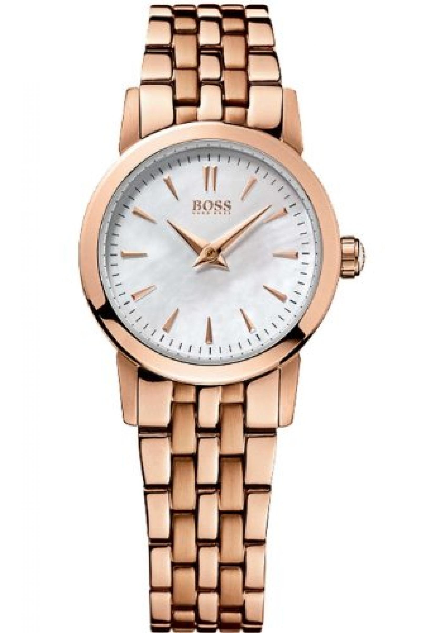 Hugo Boss 1502362 Uhr Damenuhr Edelstahl 30m Analog ros&eacute; 