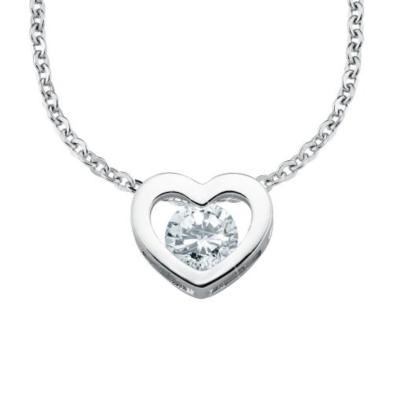 Amor Jewelry Damen-Halskette 925 Sterling Silber 399395 