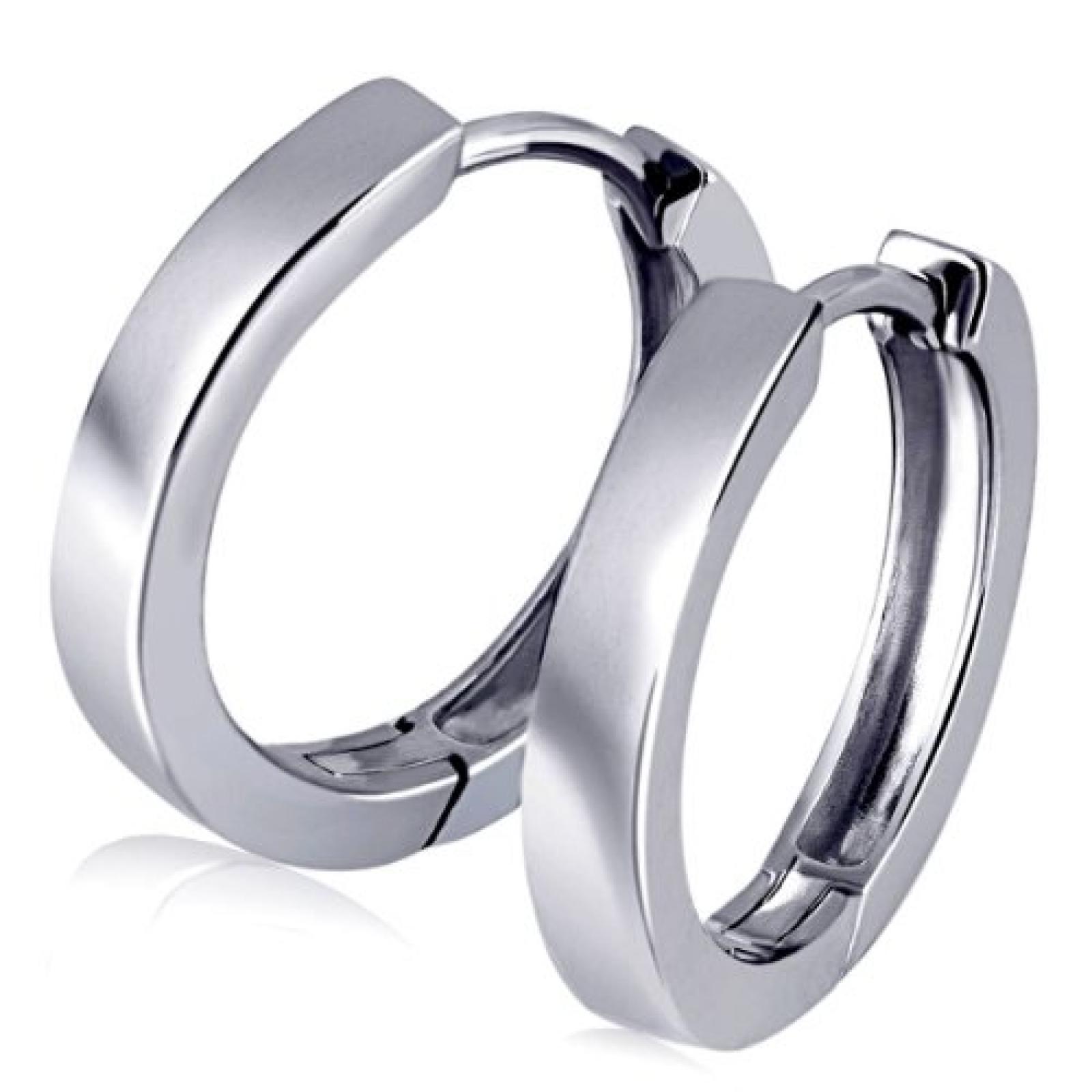 Goldmaid Damen-Creolen 925 Sterlingsilber Co O441S 