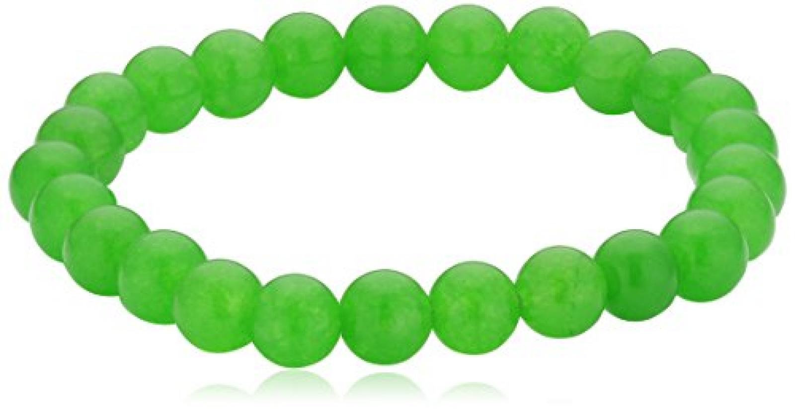 ZEEme Damen-Armband Modeschmuck Stein gr&uuml;n 369060004-1 