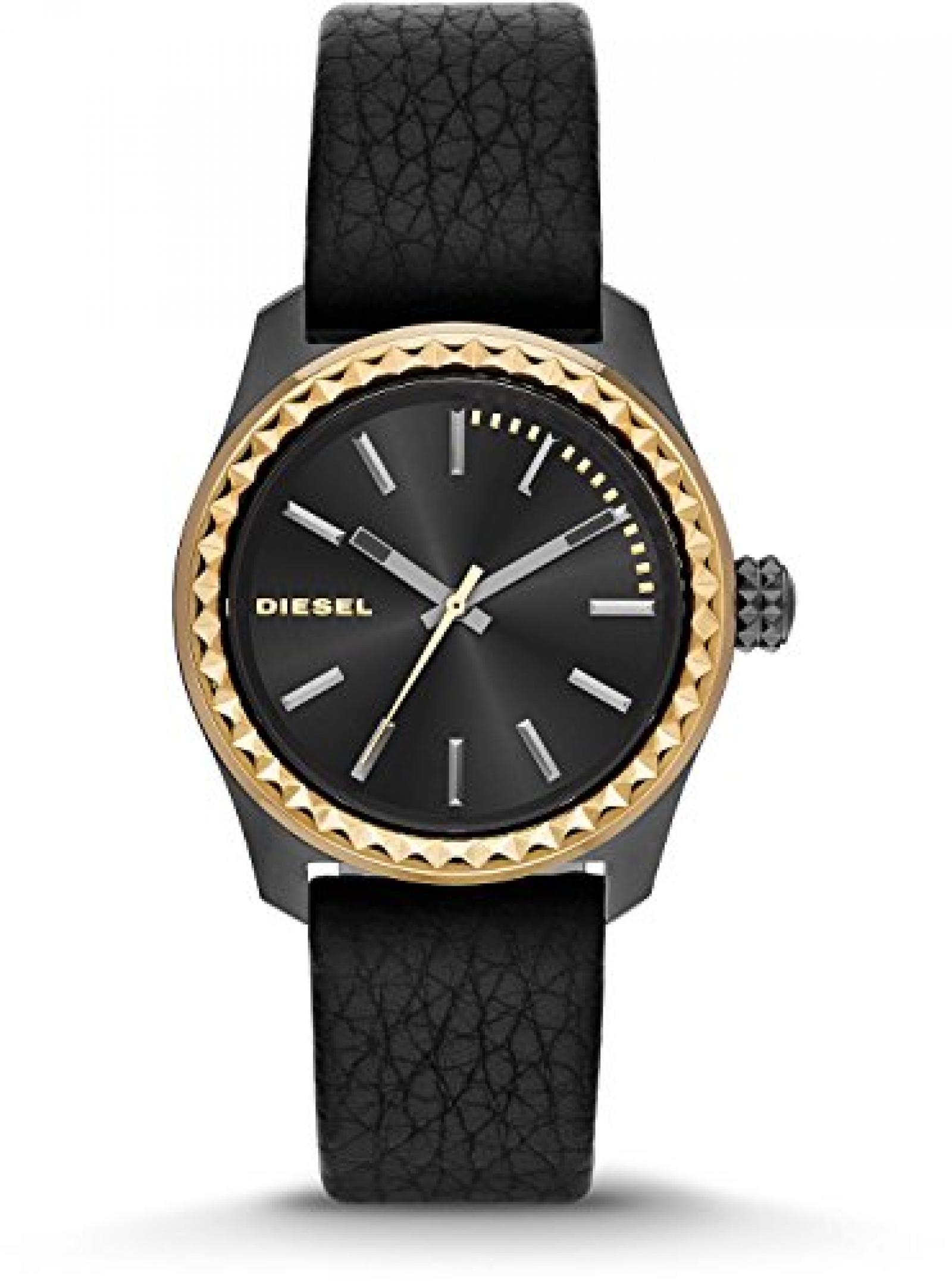 Diesel Damen-Armbanduhr Digital Leder dz5408 