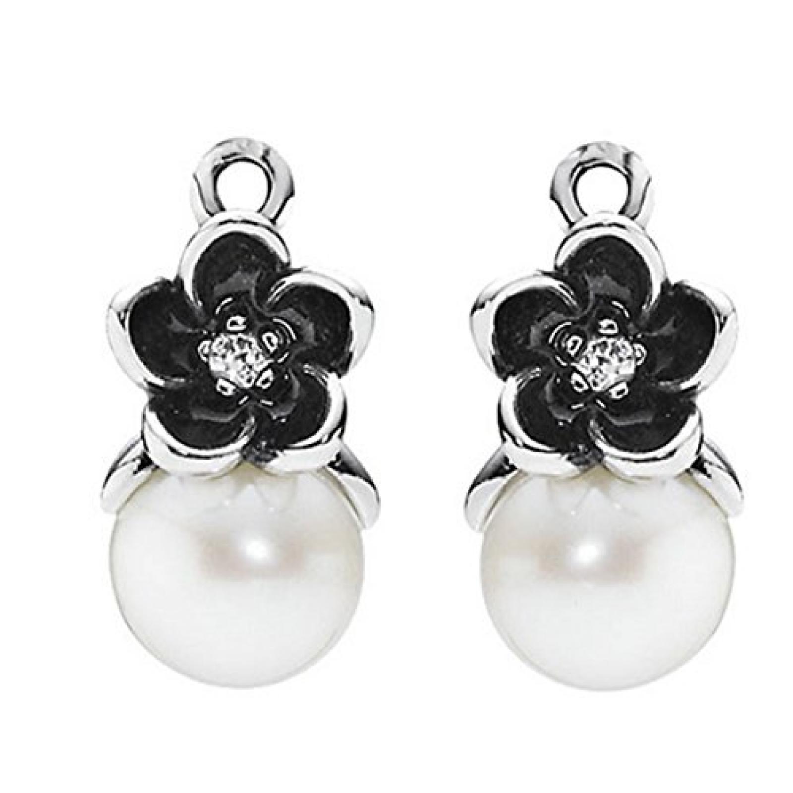 Pandora Ohrringanh&auml;nger Silber Mystisches Blumenreich 