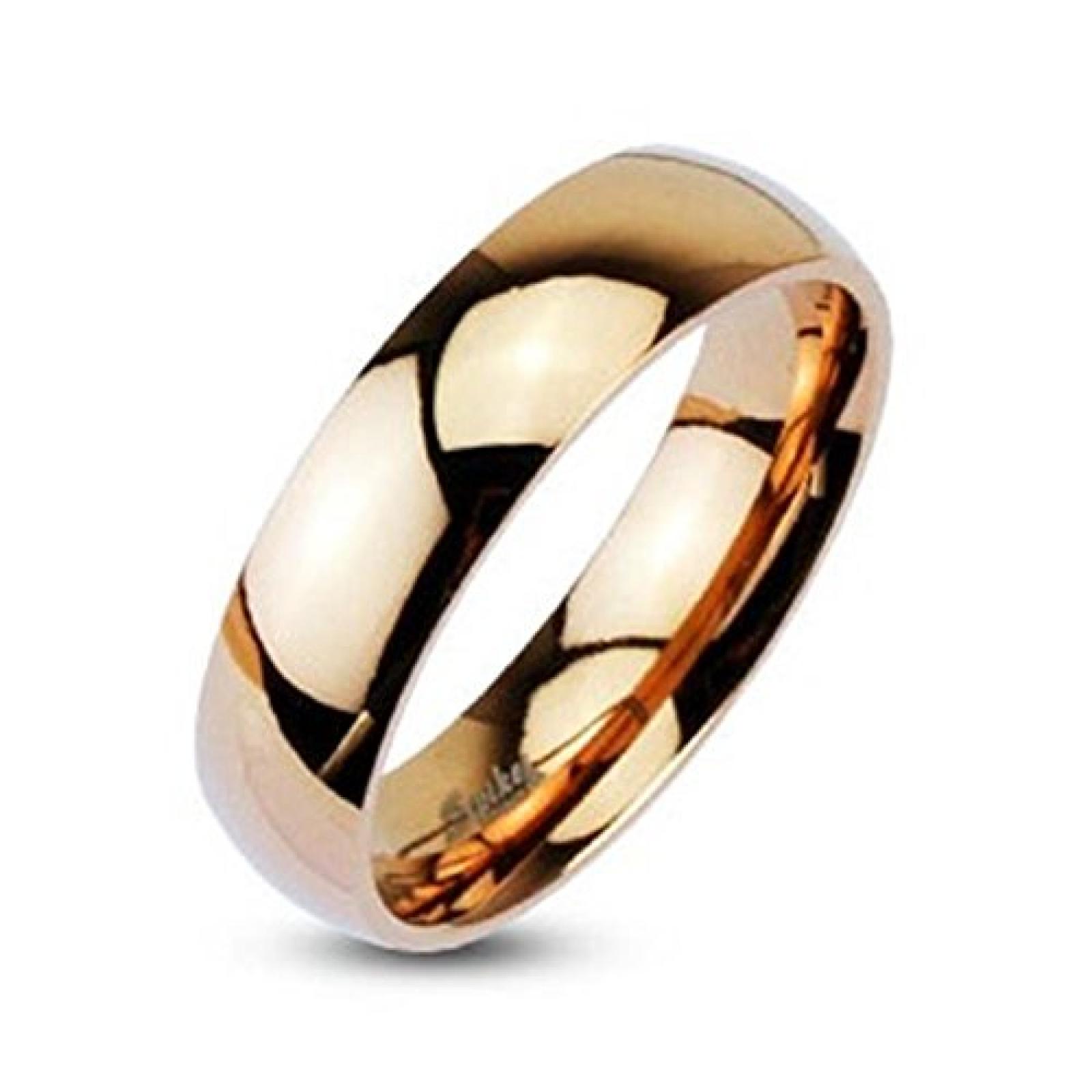 Coolbodyart Edelstahl Unisex Ring rosegold 6mm breit Classic Line Dome Band hochglanz poliert verfügbare Ringgrößen 47 (15) - 69 (22) Coolbodyart Edelstahl Unisex Ring rosegold 6mm breit Classic Line Dome Band hochglanz poliert verfügbare Ringgrößen 47 (15) - 69 (22)