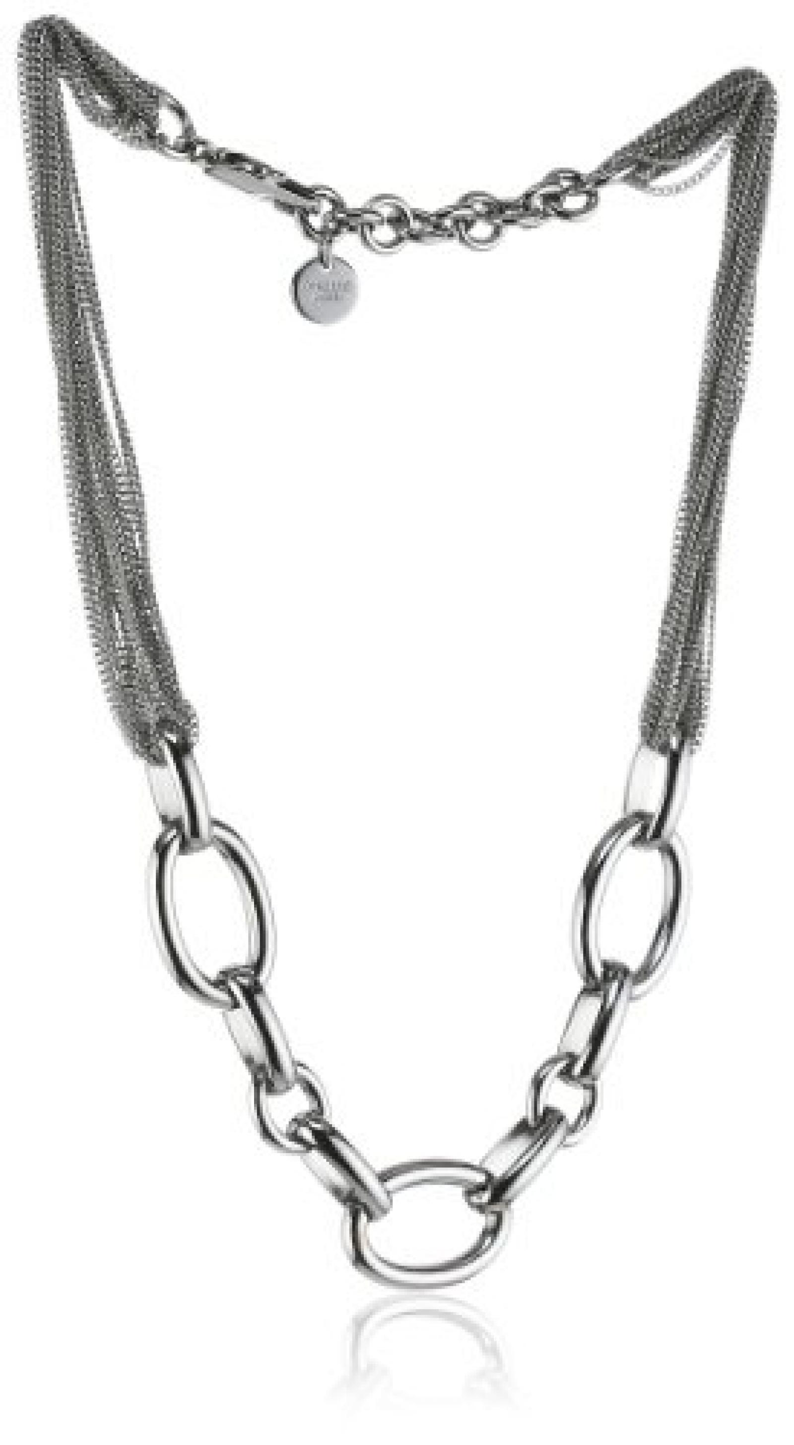 Dyrberg/Kern Damen-Halsband Versilbertes Metall 335151 
