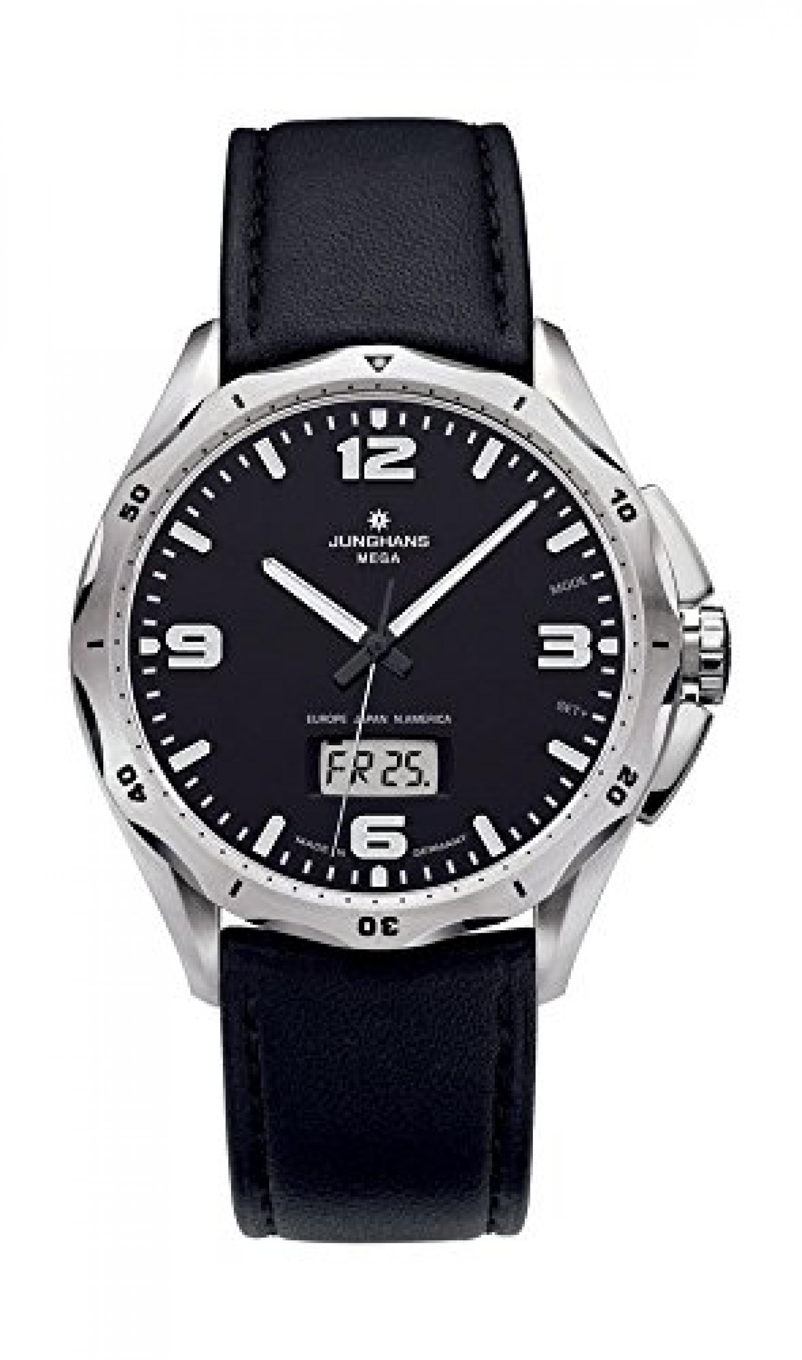 Junghans Herrenarmbanduhr ANYTIME AVIATOR MF 056/4711.00 Junghans Herrenarmbanduhr ANYTIME AVIATOR MF 056/4711.00