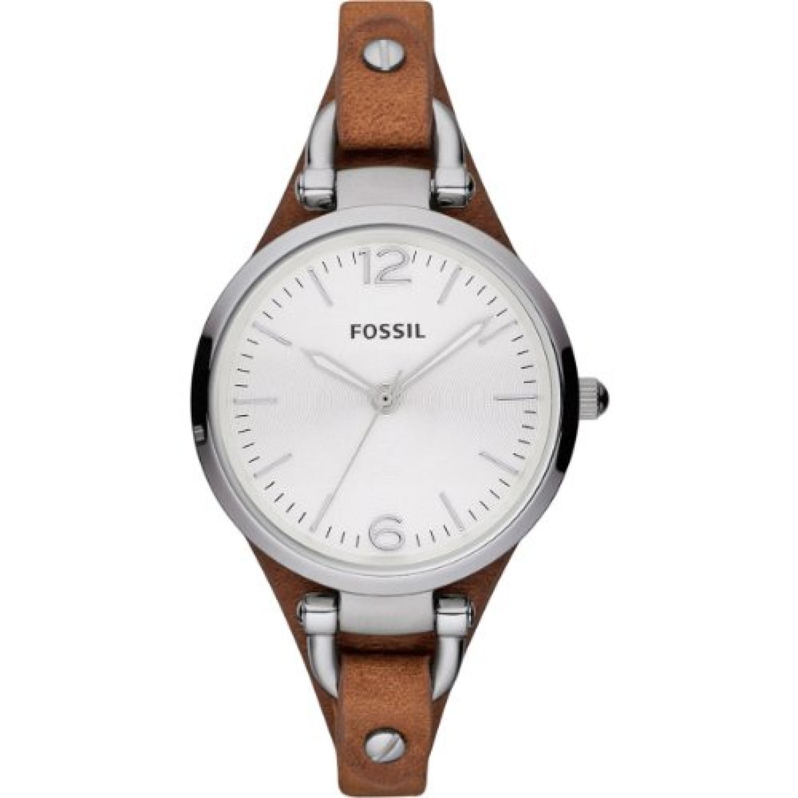 Fossil Damen-Armbanduhr XS Ladies Dress Analog Leder ES3060 Fossil Damen-Armbanduhr XS Ladies Dress Analog Leder ES3060