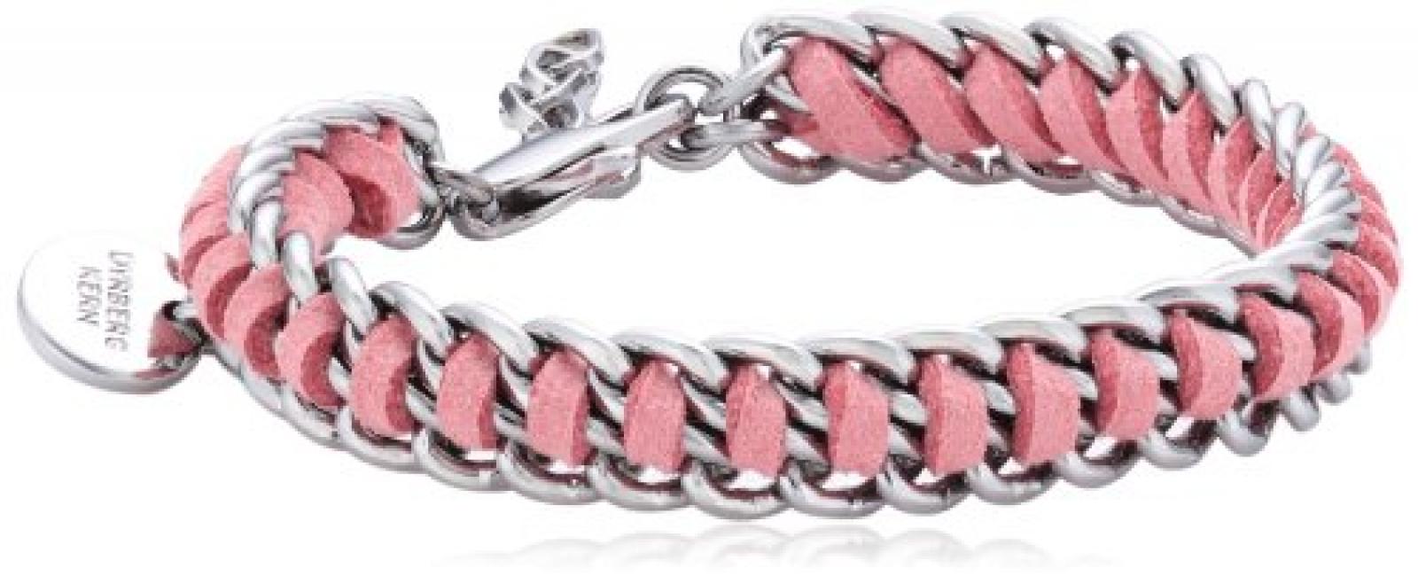 Dyrberg/Kern Damen Armband Versilbertes Metall pink 335165 Dyrberg/Kern Damen Armband Versilbertes Metall pink 335165