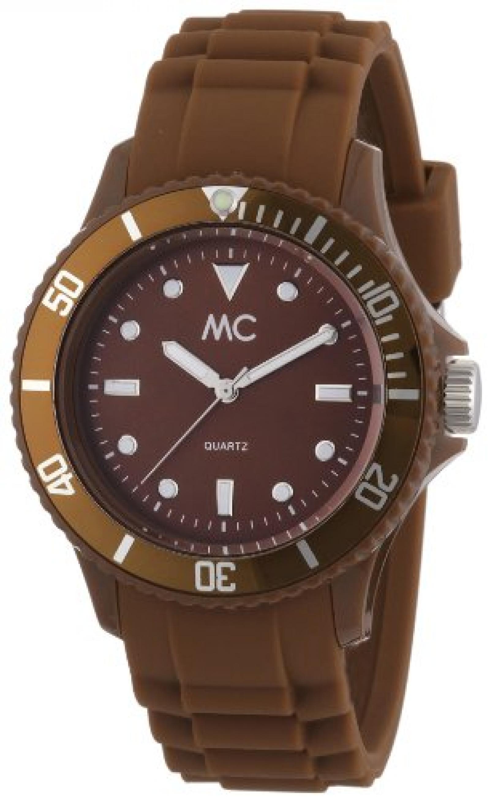MC Timetrend Unisex-Armbanduhr Happy Time Analog Quarz Kunststoff braun 27370 MC Timetrend Unisex-Armbanduhr Happy Time Analog Quarz Kunststoff braun 27370